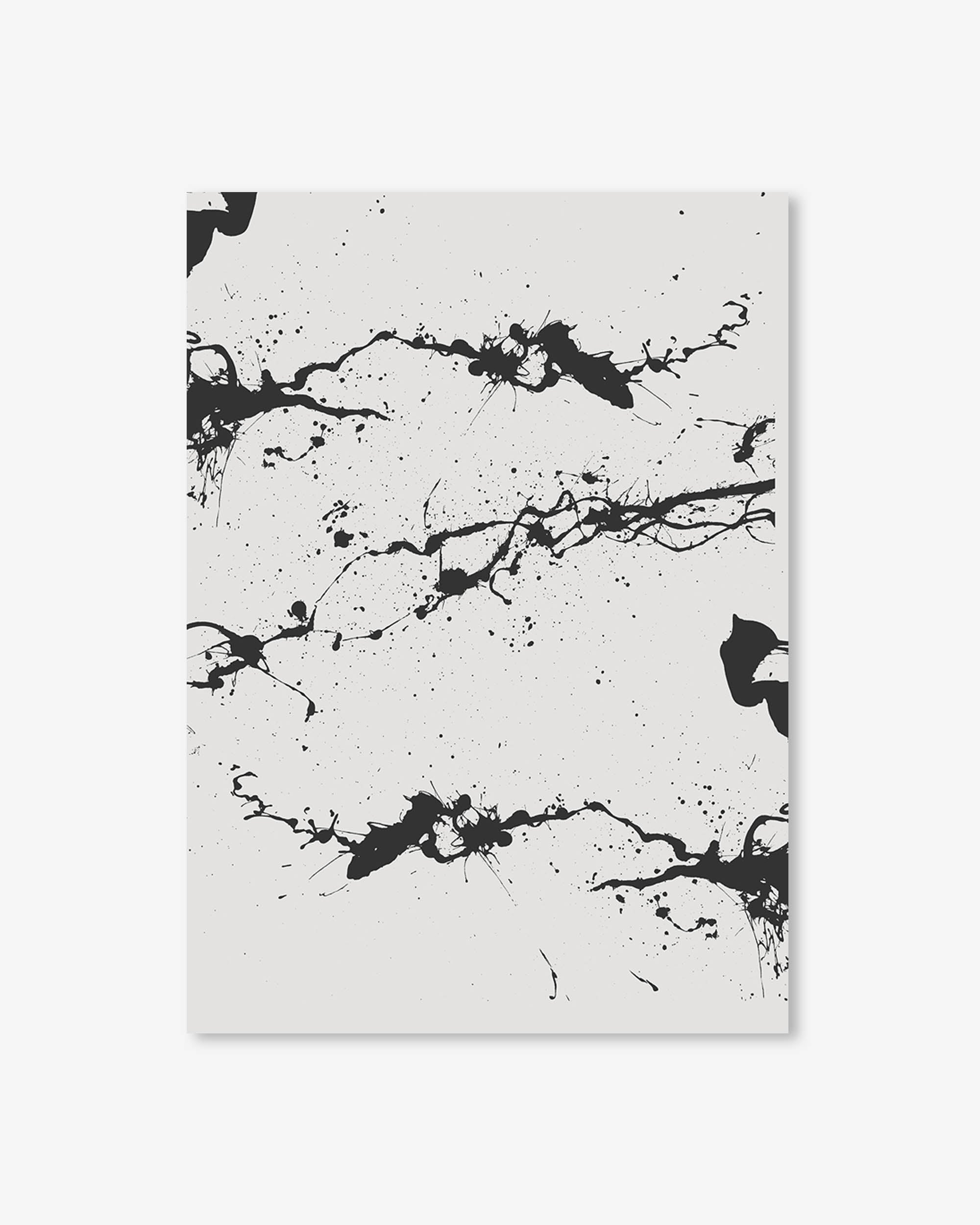 Abstract Ink Art Print