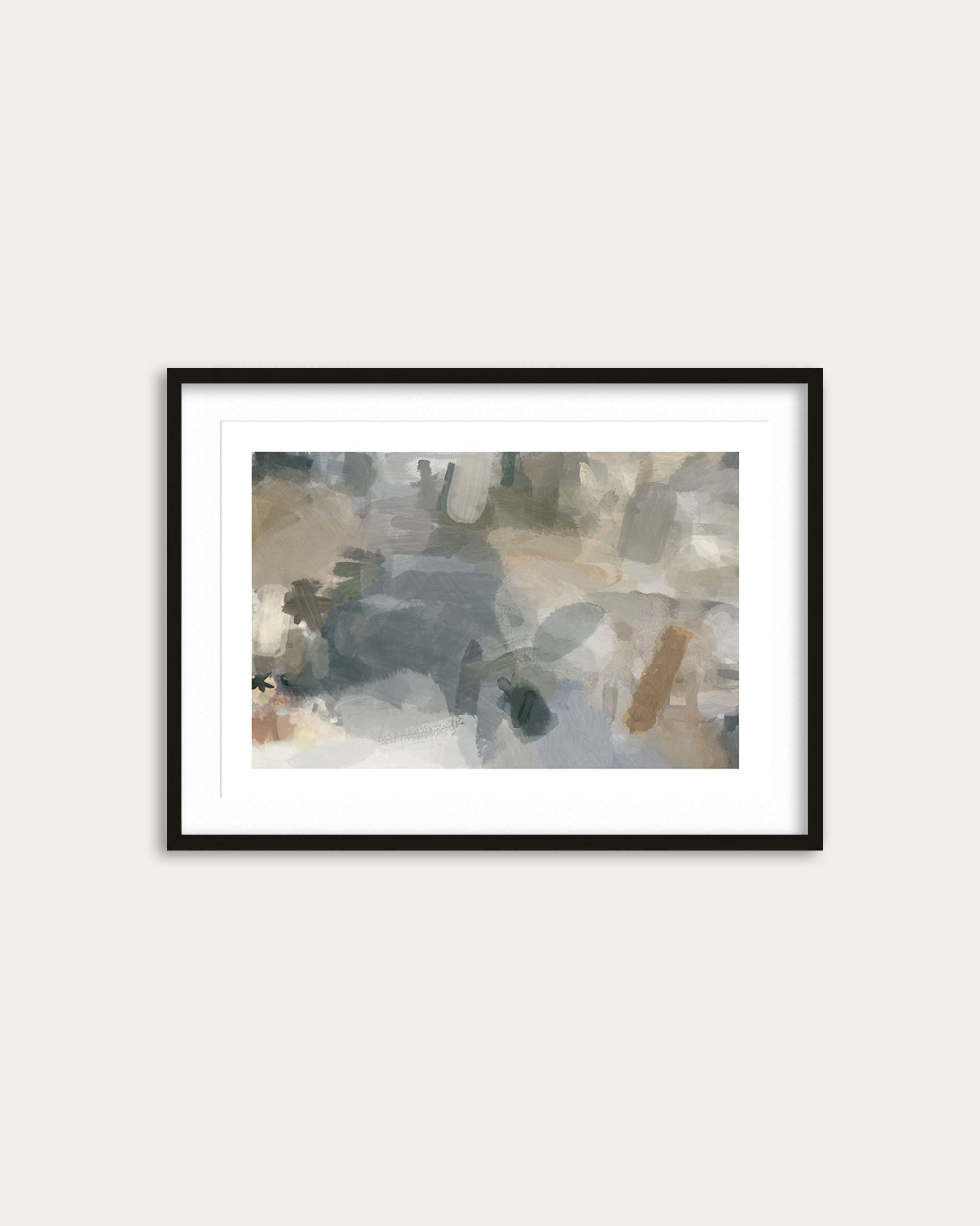 Impressionist Neutral Mood Art Print