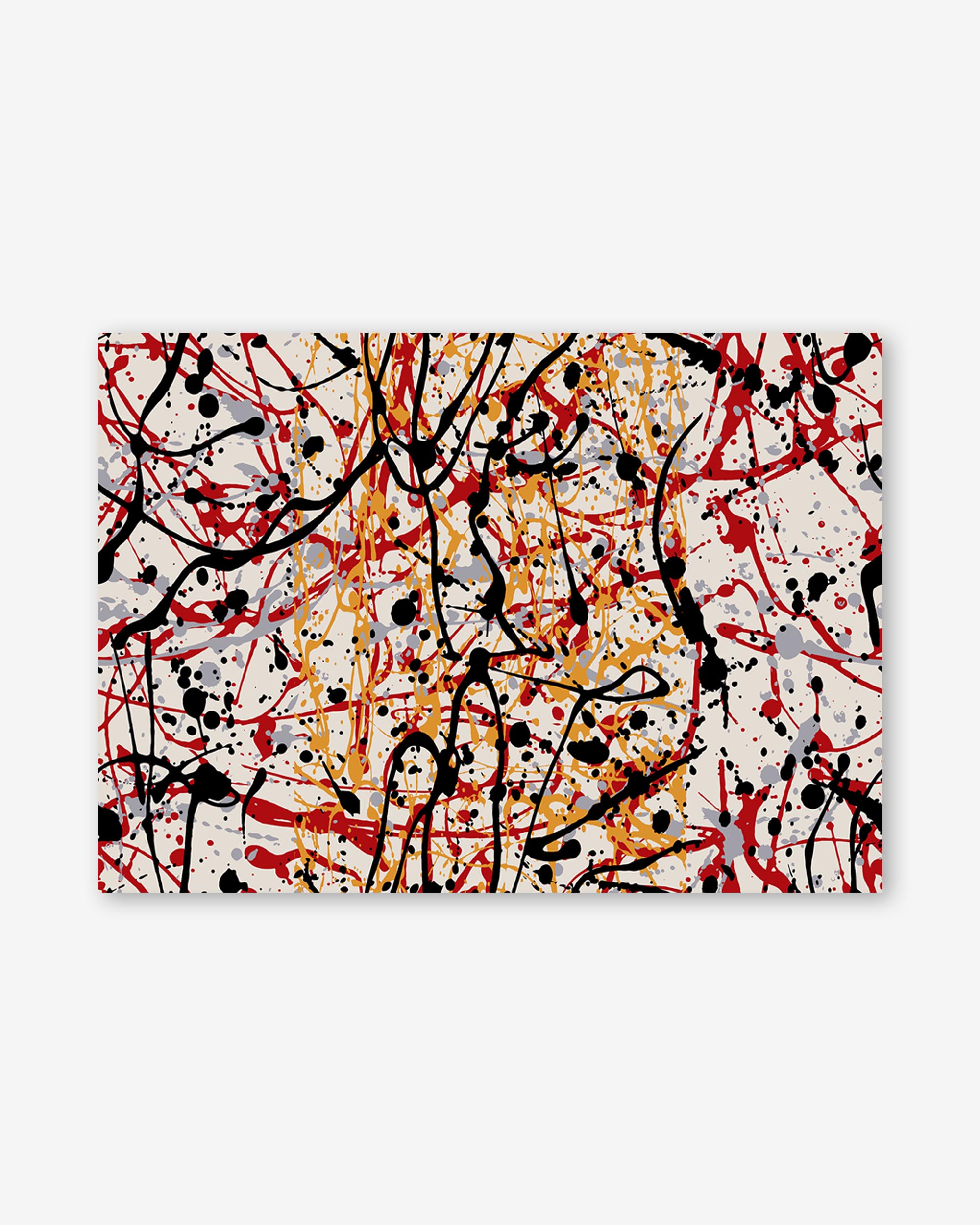 Homage To Pollack Art Print
