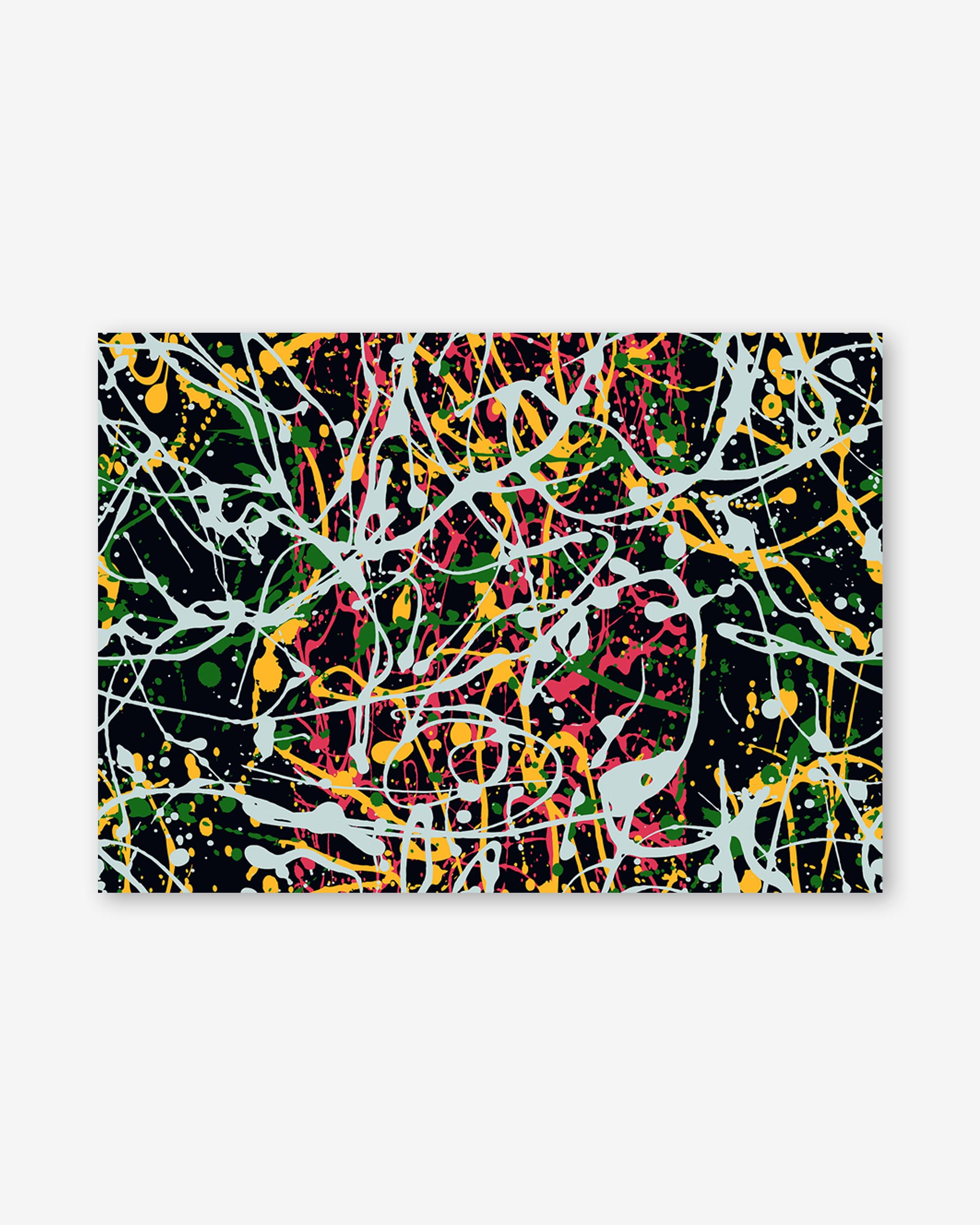 Homage To Pollack II Art Print