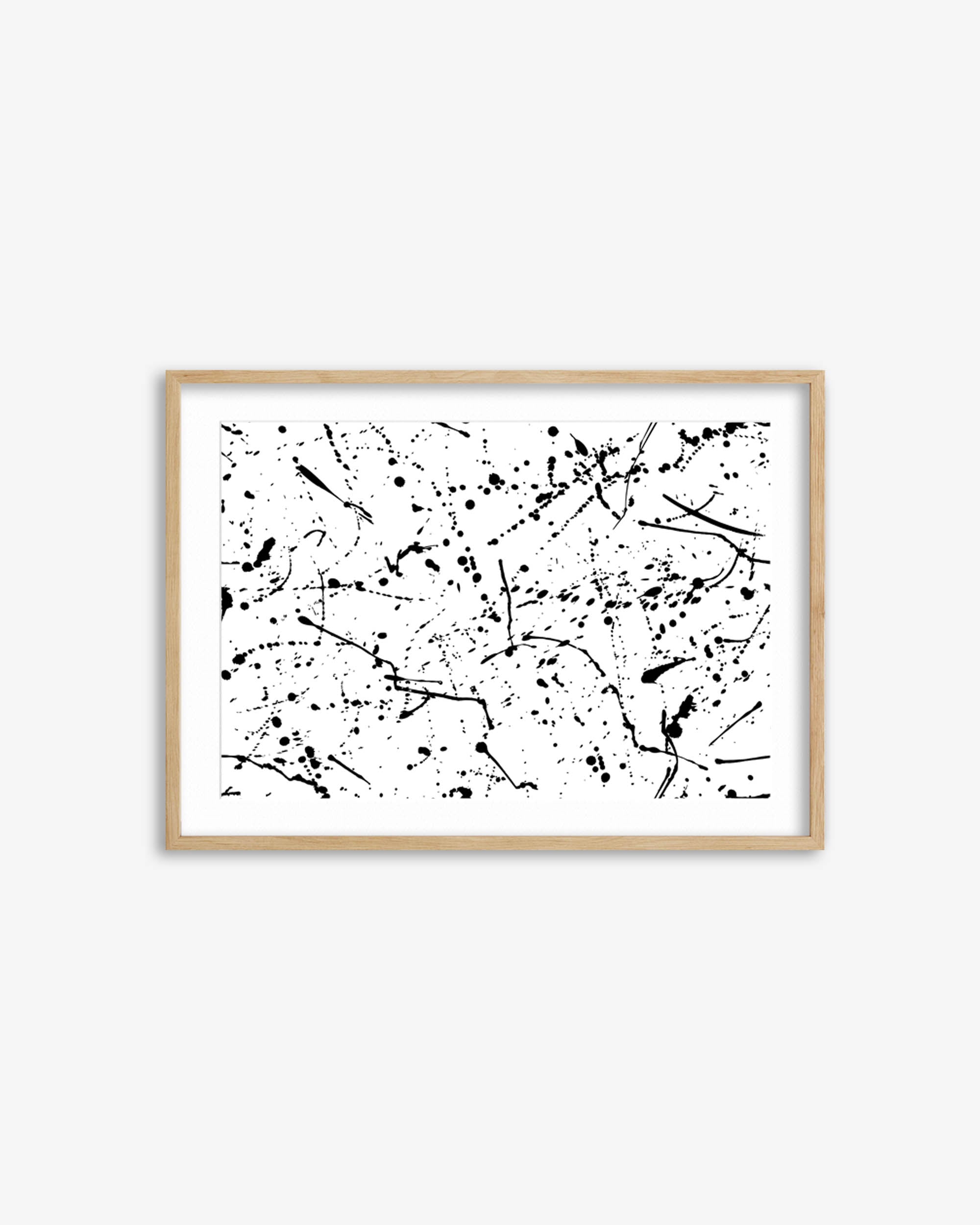 Homage To Pollock III Art Print