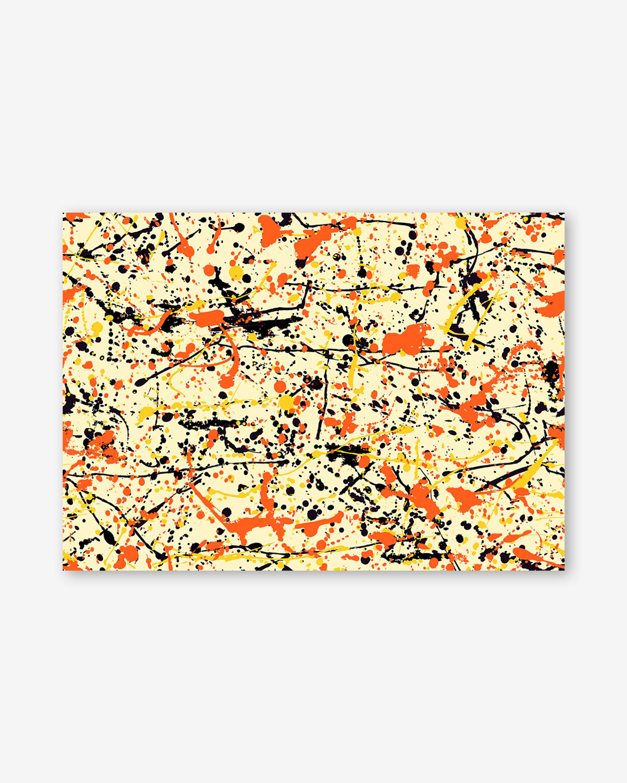 Homage To Pollack IV Art Print