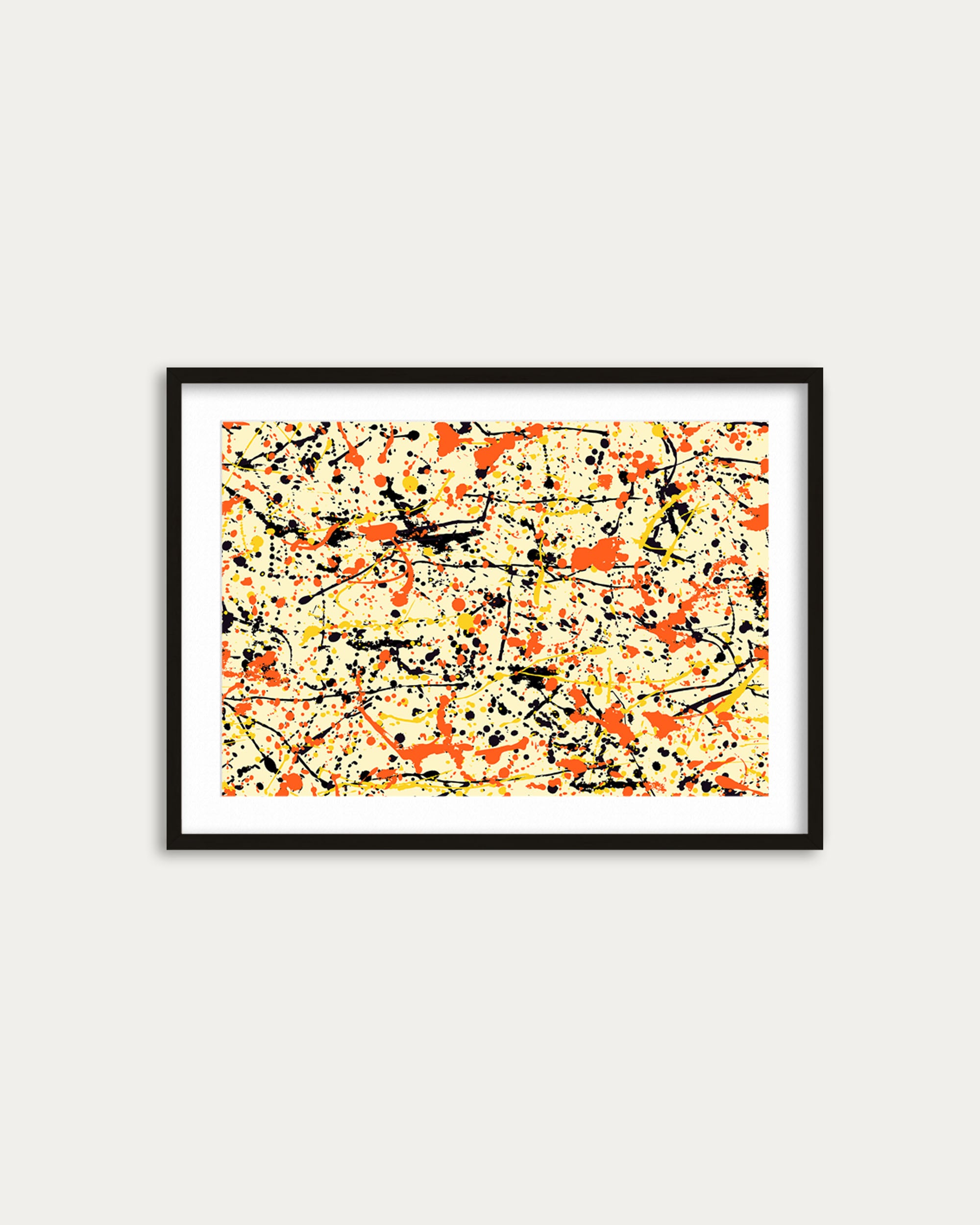 Homage To Pollack IV Art Print