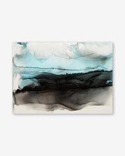Watercolour Abstract Landscape Art Print