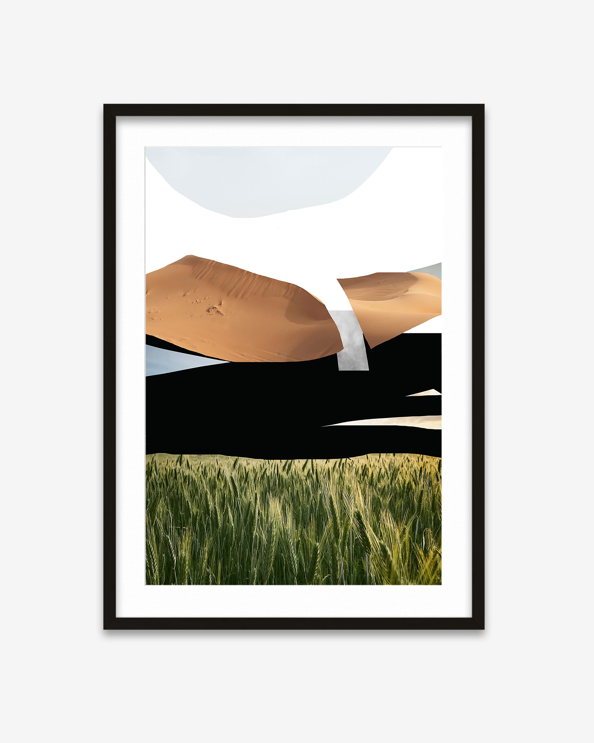 Collage Landscape Art Print