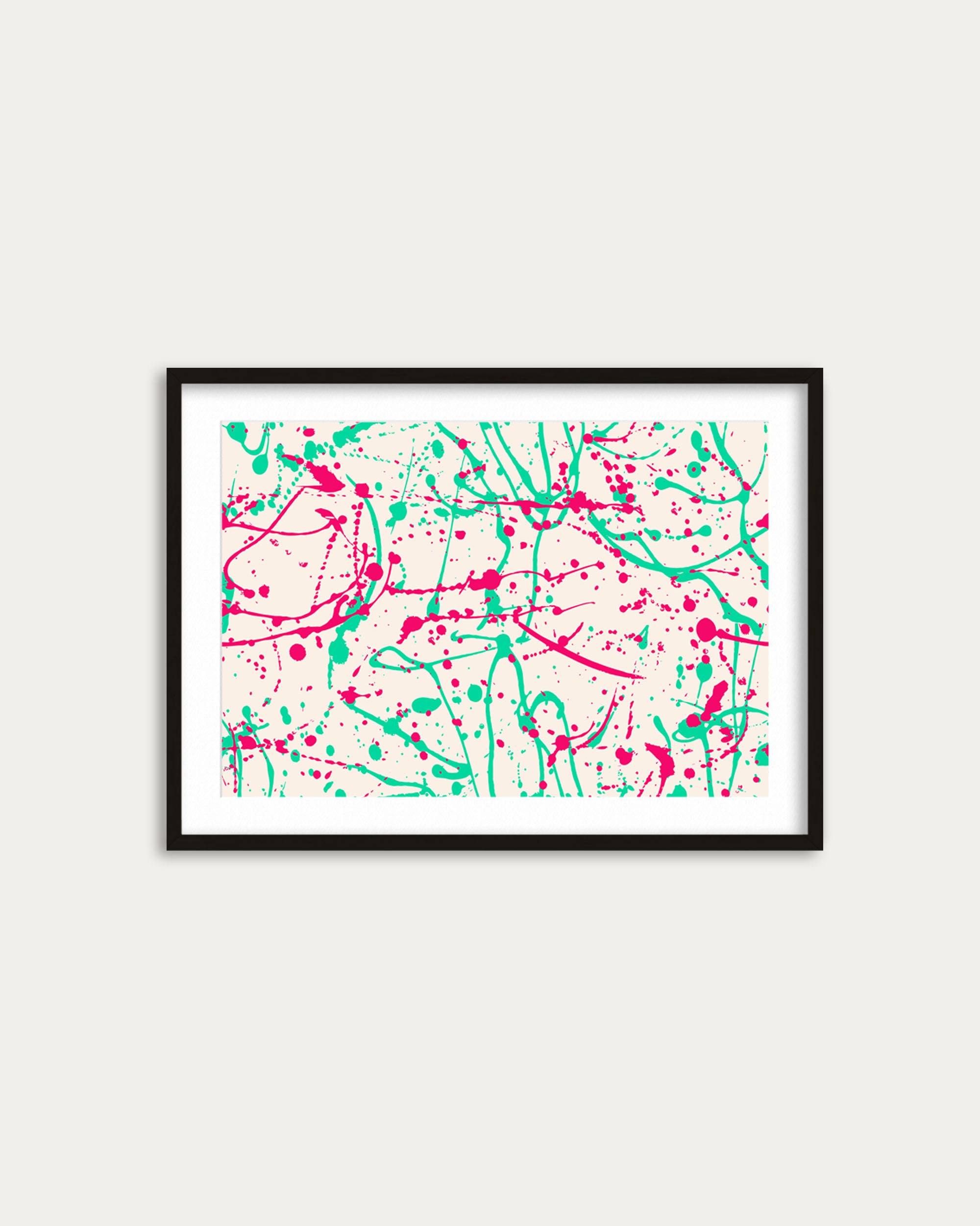Homage To Pollack V Art Print