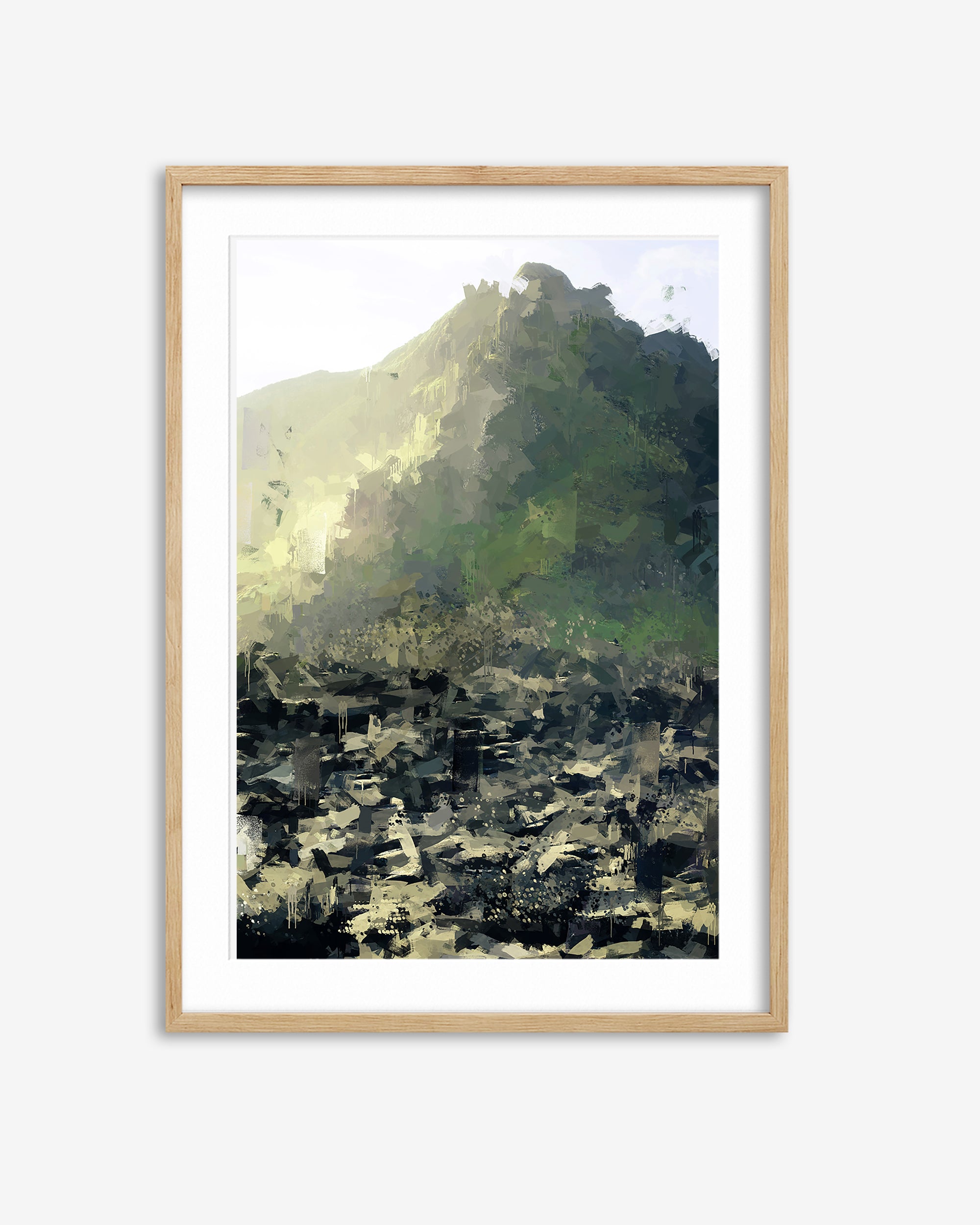 Walk Me To The Mountains Art Print