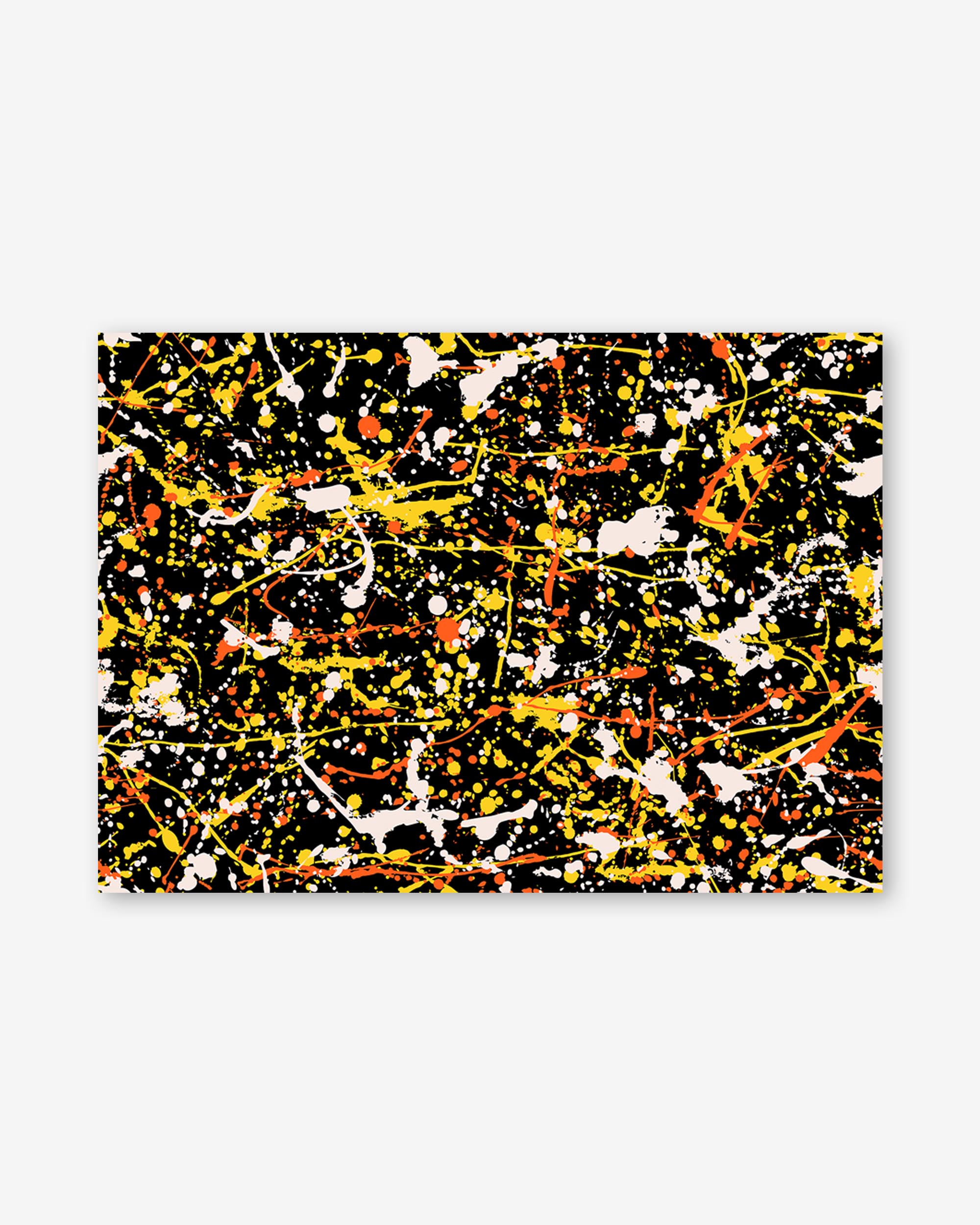 Homage To Pollack VI Art Print