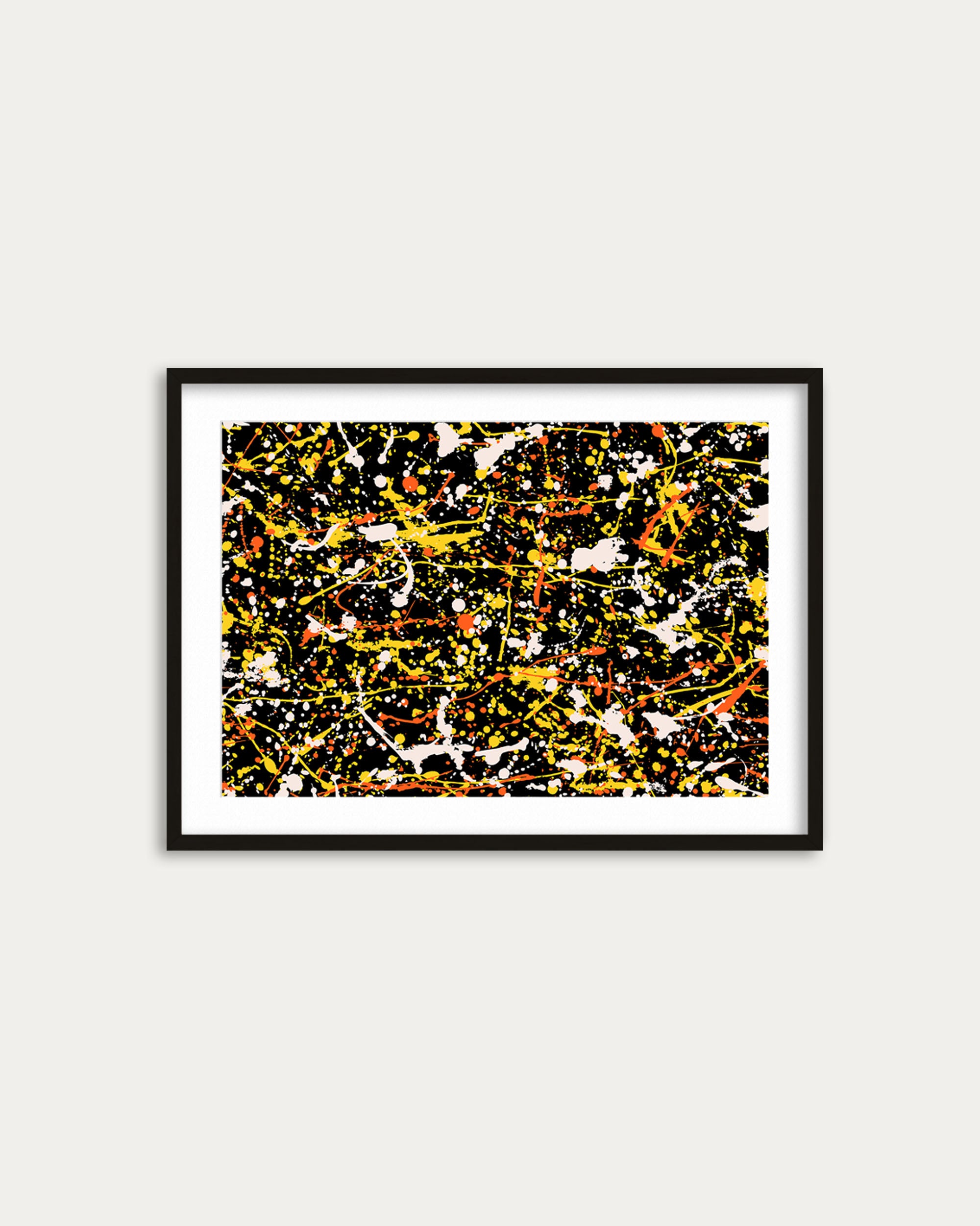 Homage To Pollack VI Art Print