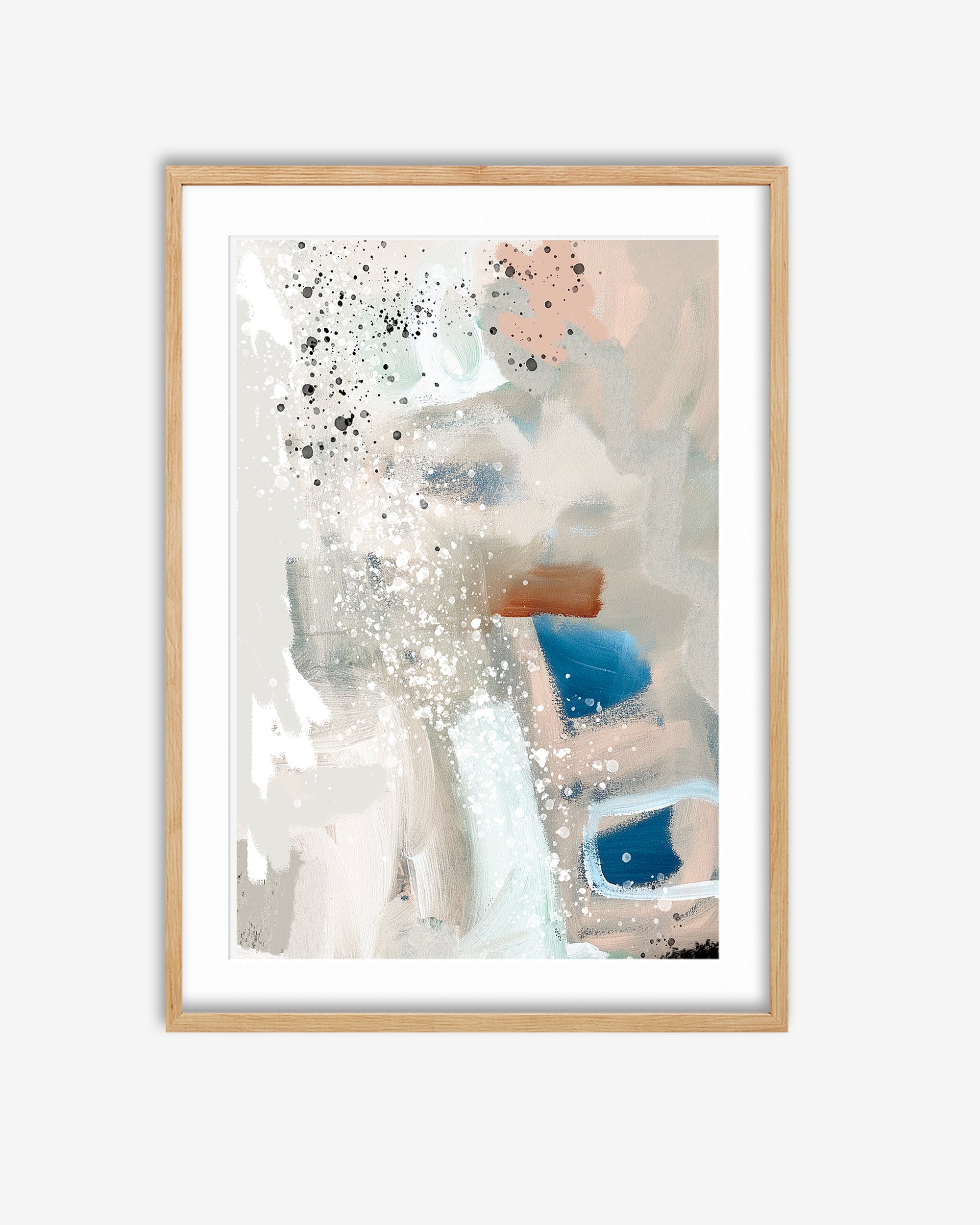 Retro Curve Art Print