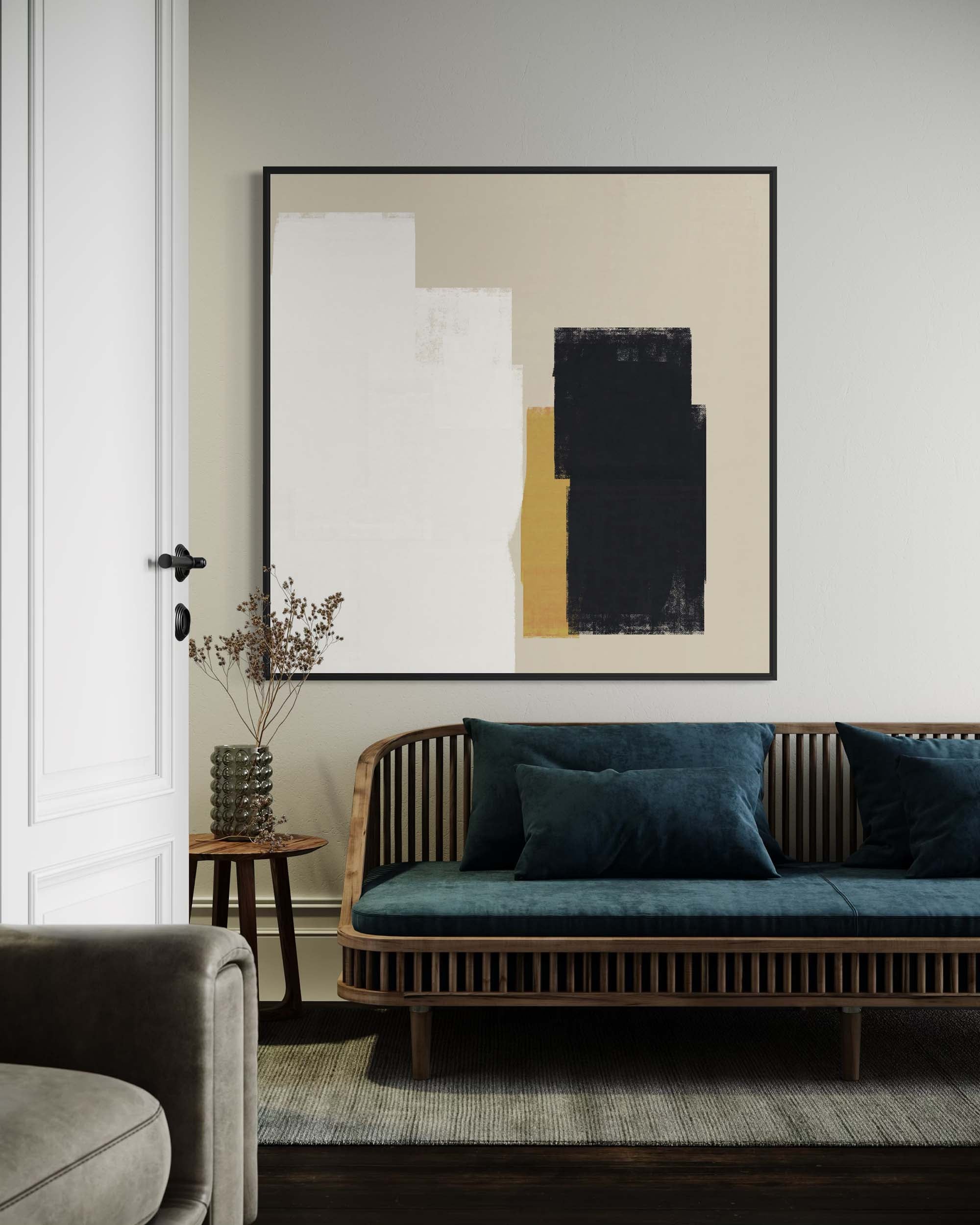 Dimensional Abstract II Canvas Art Print