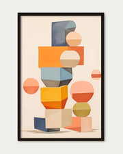 Building Blocks Art Print
