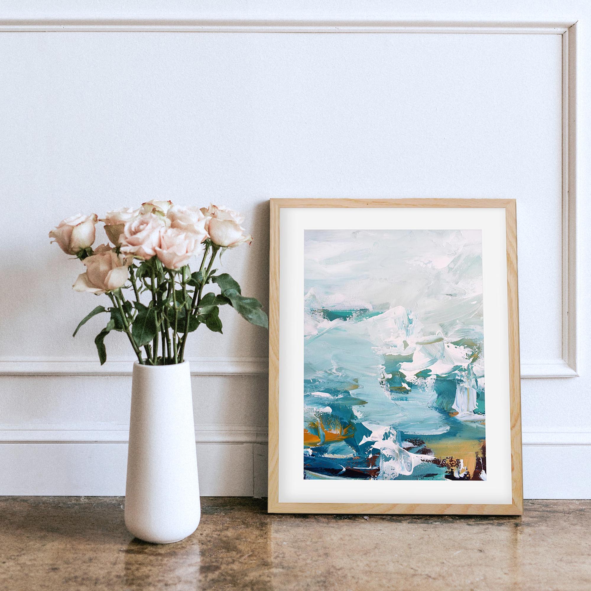 Abstract 251 Framed Art