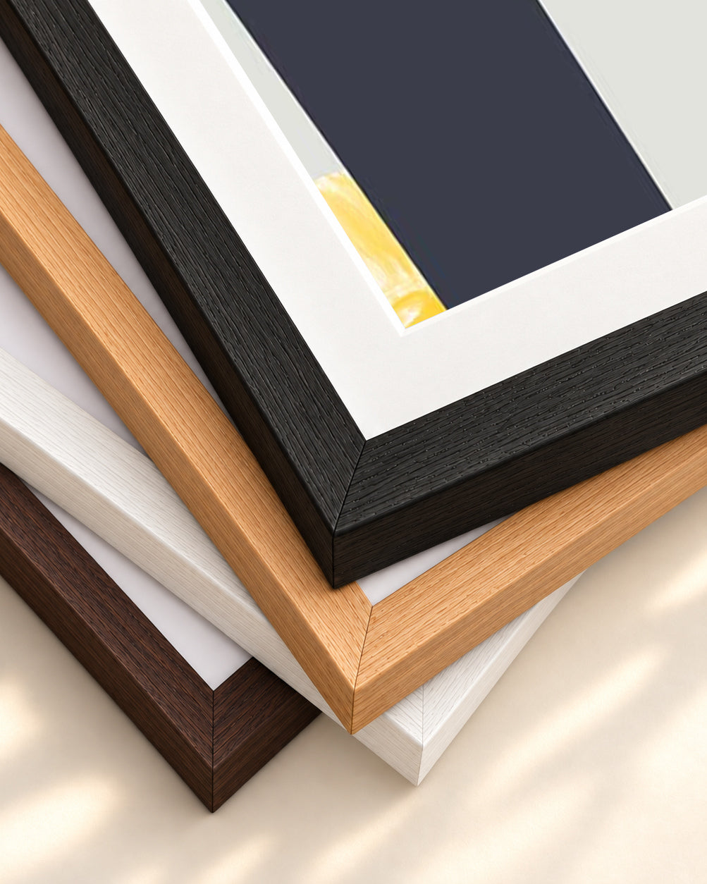 Going Places Art Print — framed print corner with 5 cm mount and bevel