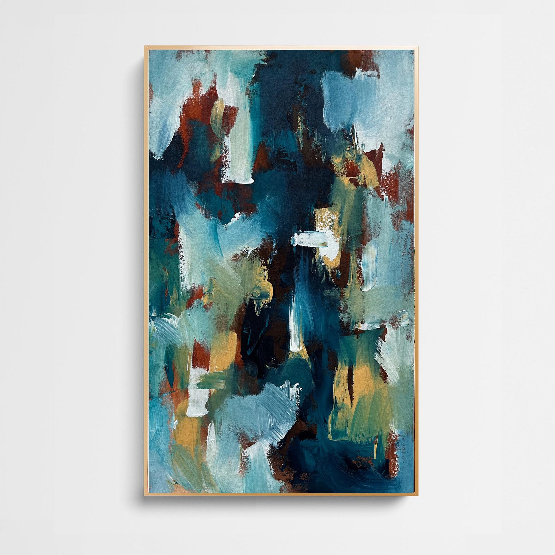 Timeless - Original Painting-Abstract House