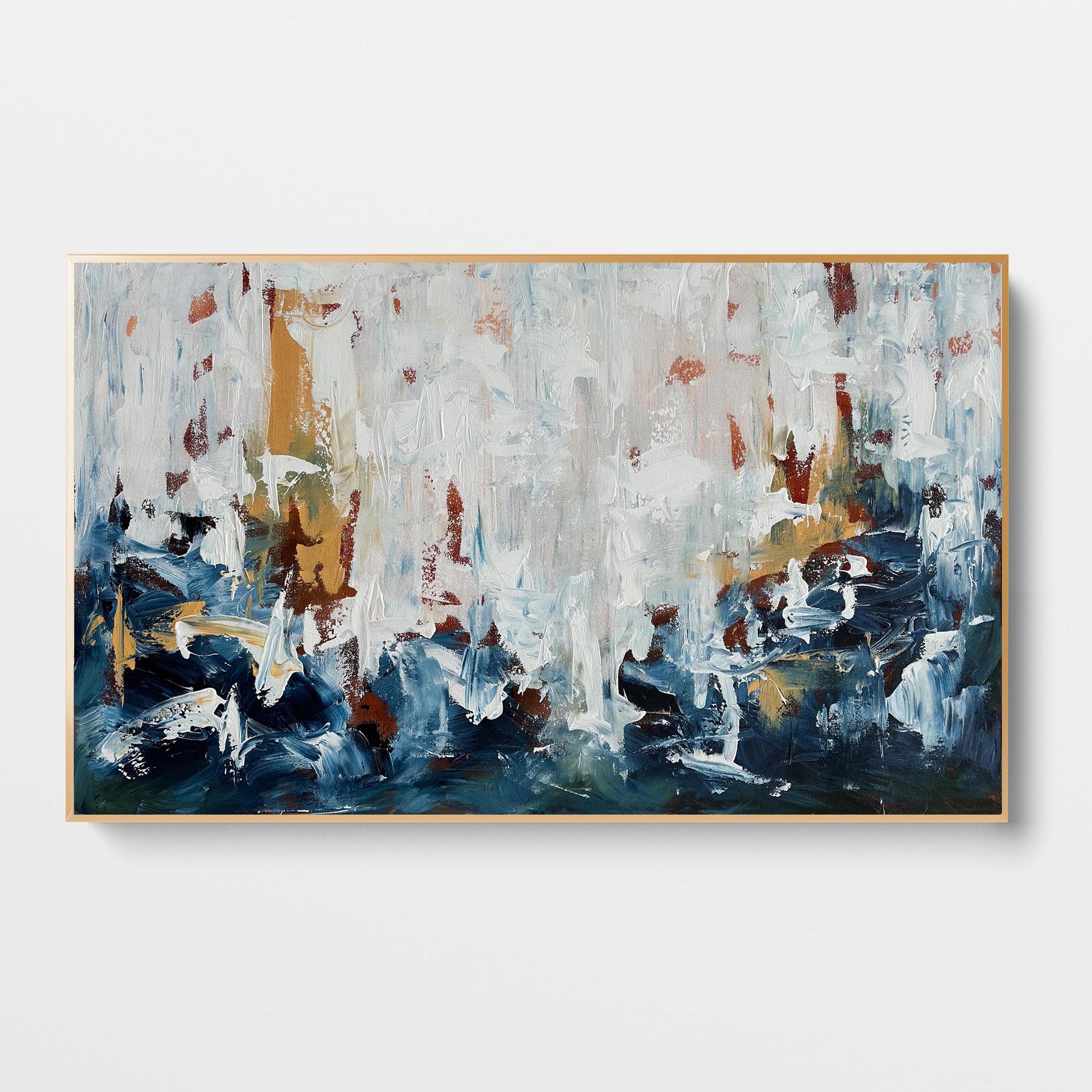 I Told You So - Original Painting-Abstract House