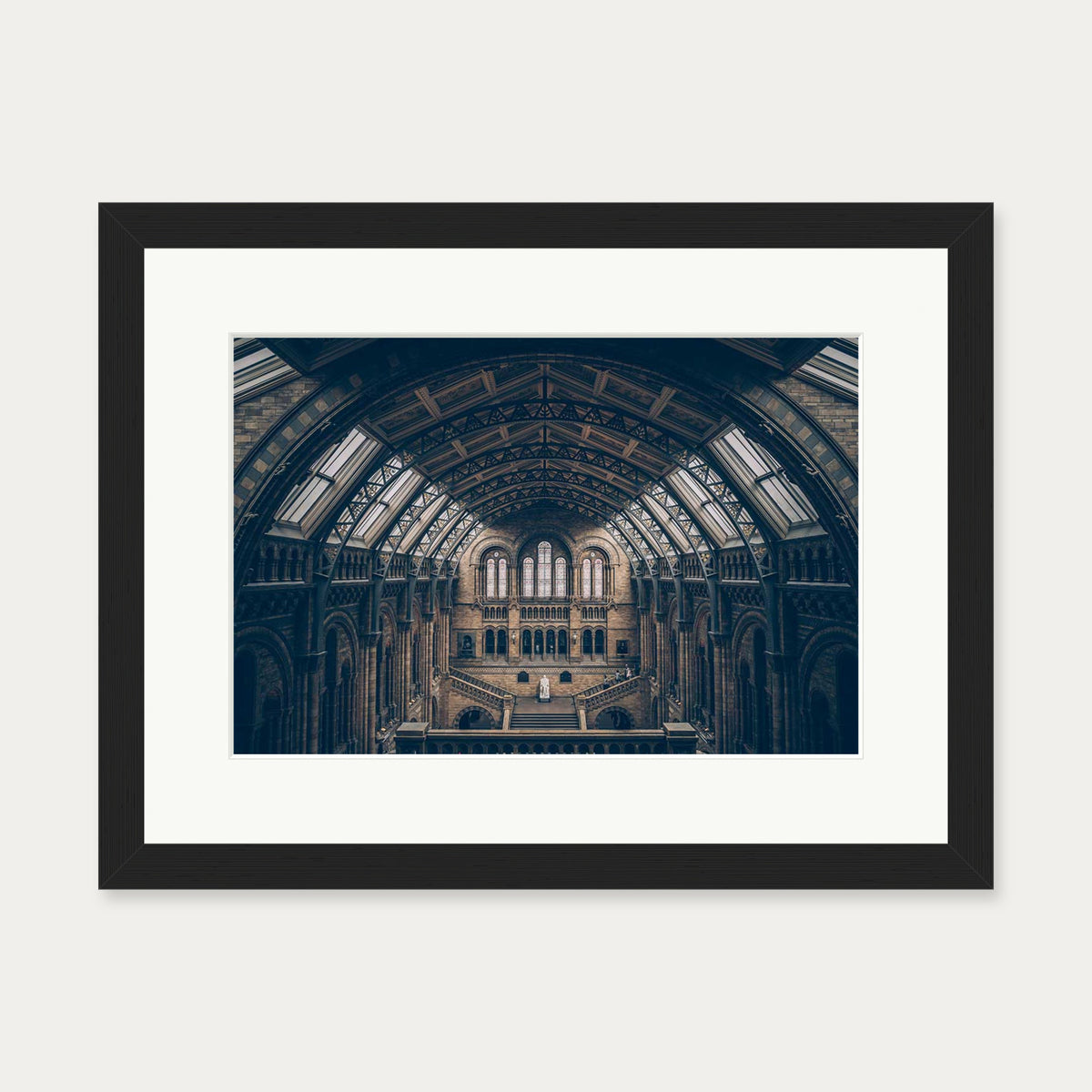 Grand Architecture Art Print — 30 x 40 cm — Black Frame