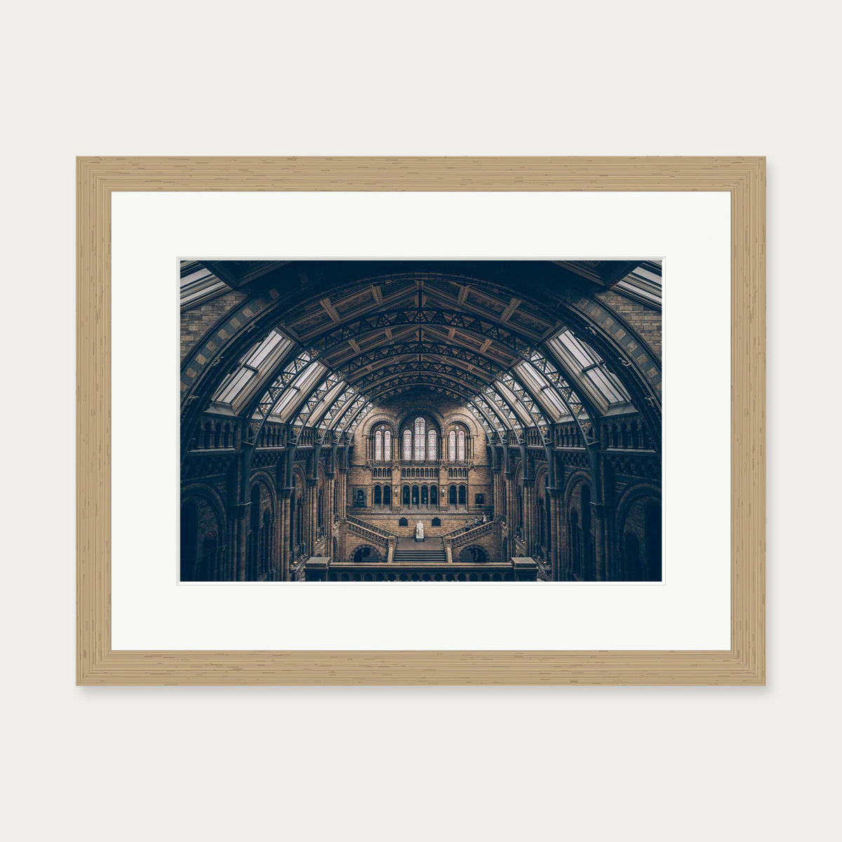 Grand Architecture Art Print — 30 x 40 cm — Oak Frame
