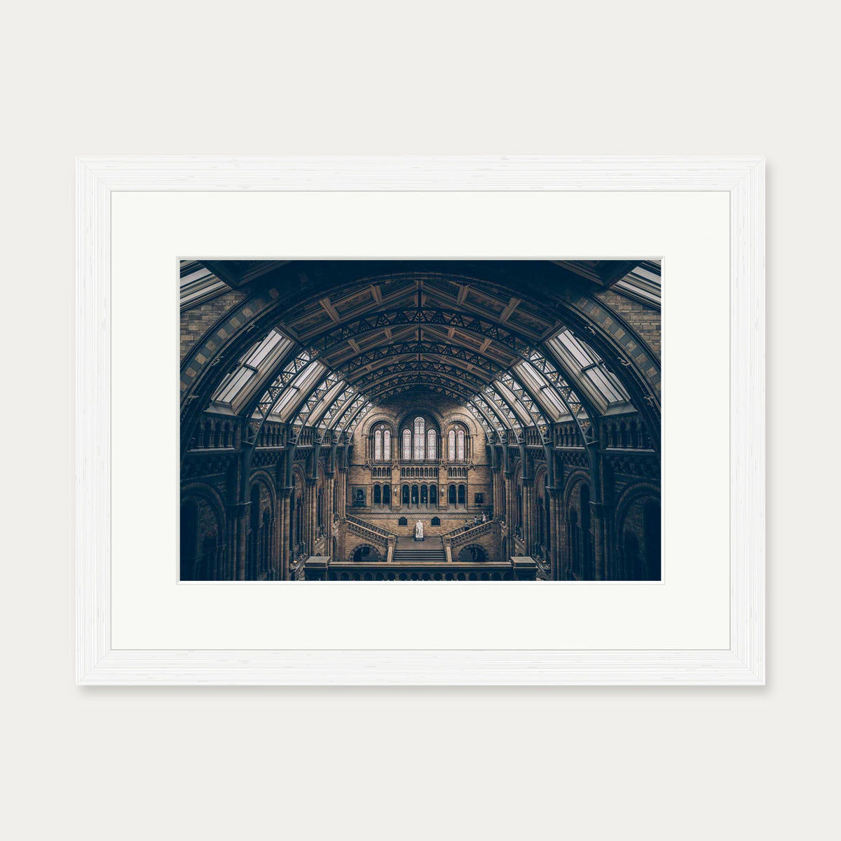 Grand Architecture Art Print — 30 x 40 cm — White Frame