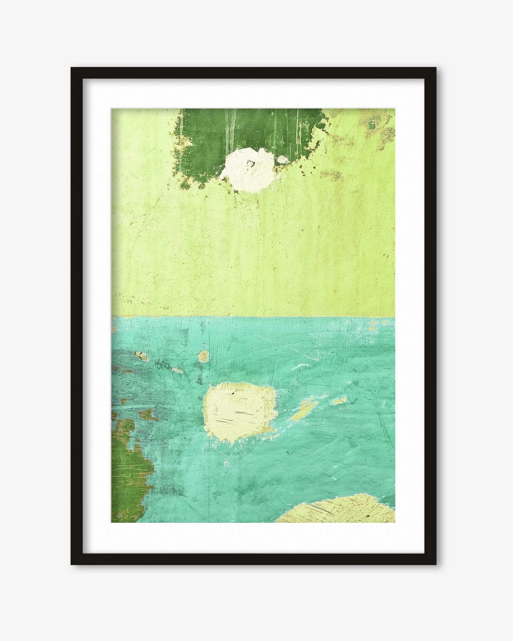 Green Abstract Art Print