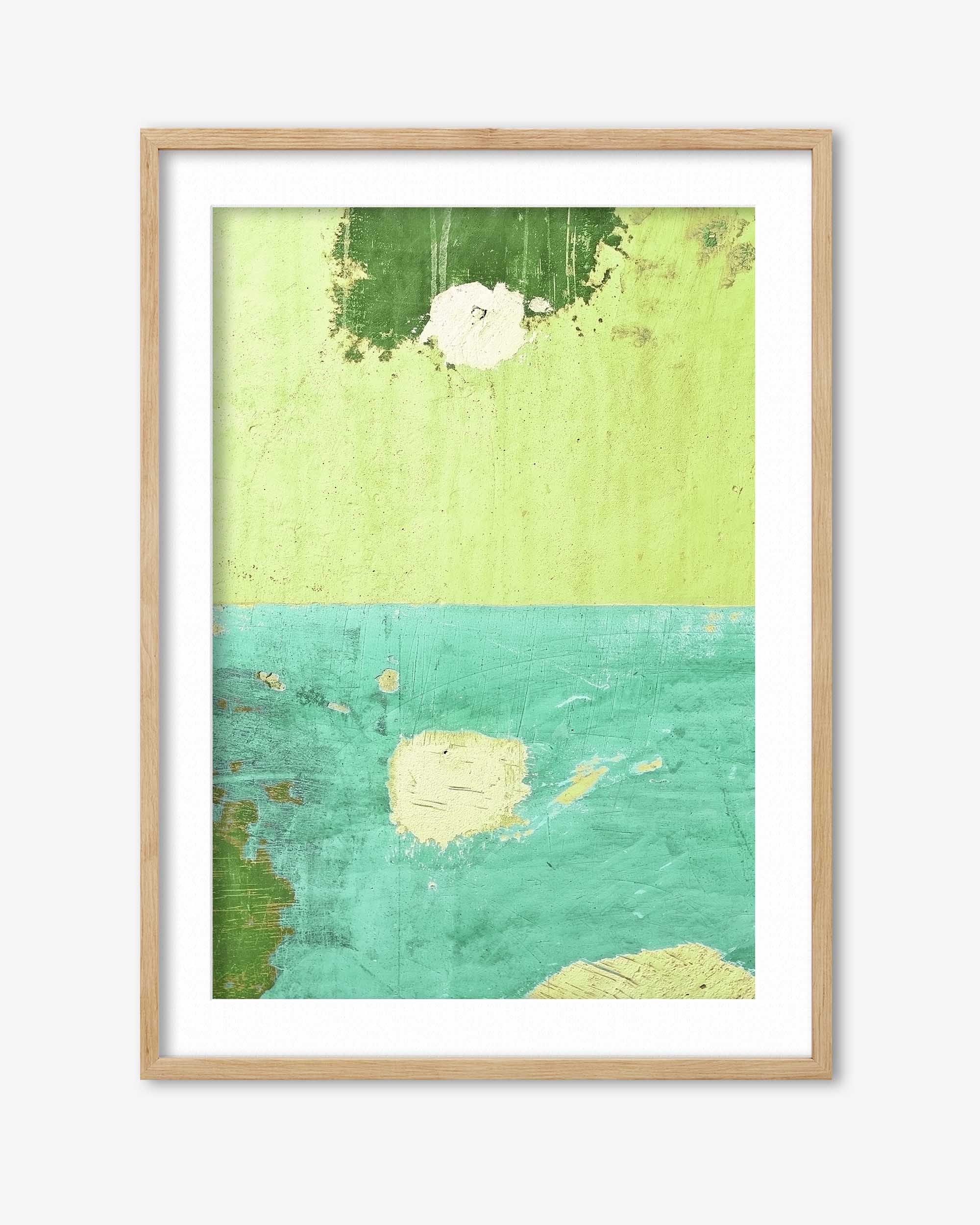 Green Abstract Art Print