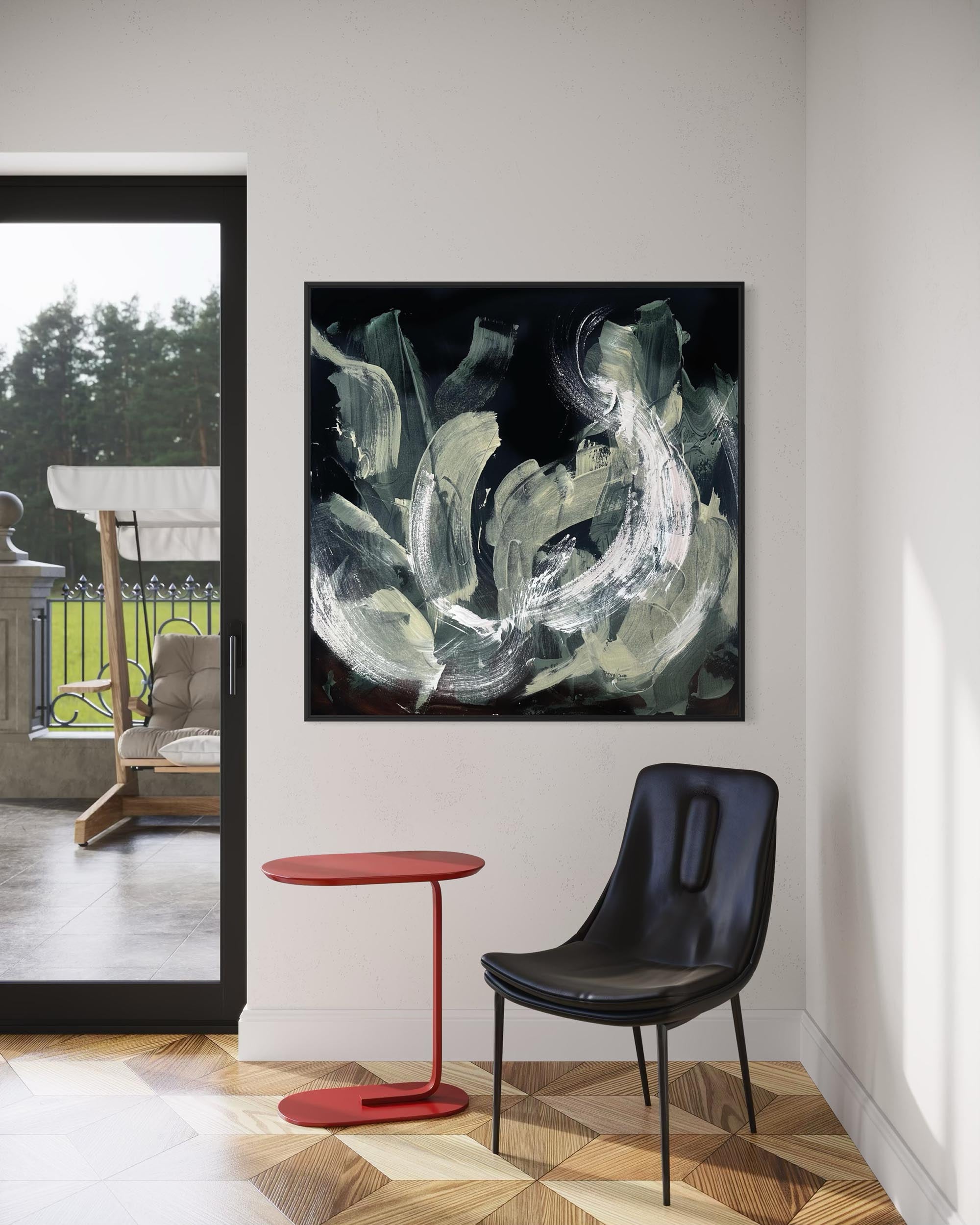 Waiting For A Sign | Original Painting | 100x100cm