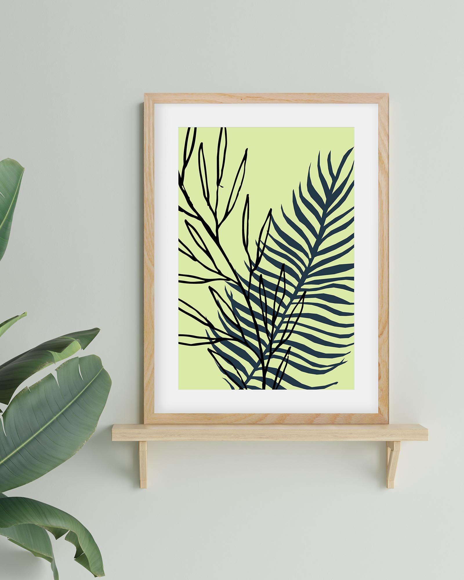Botanical Pop 3 Art Print