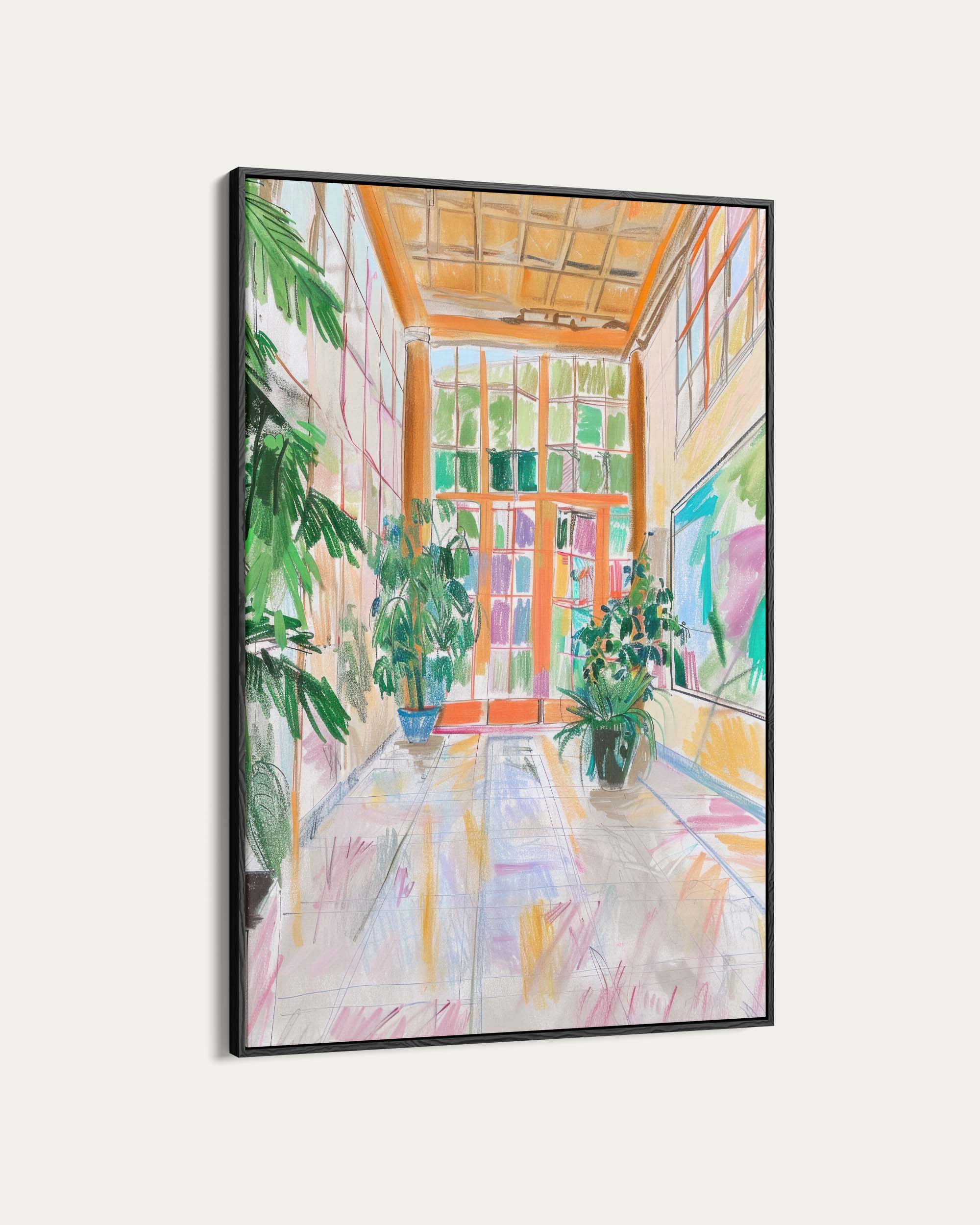 Garden Room Study Wall Art