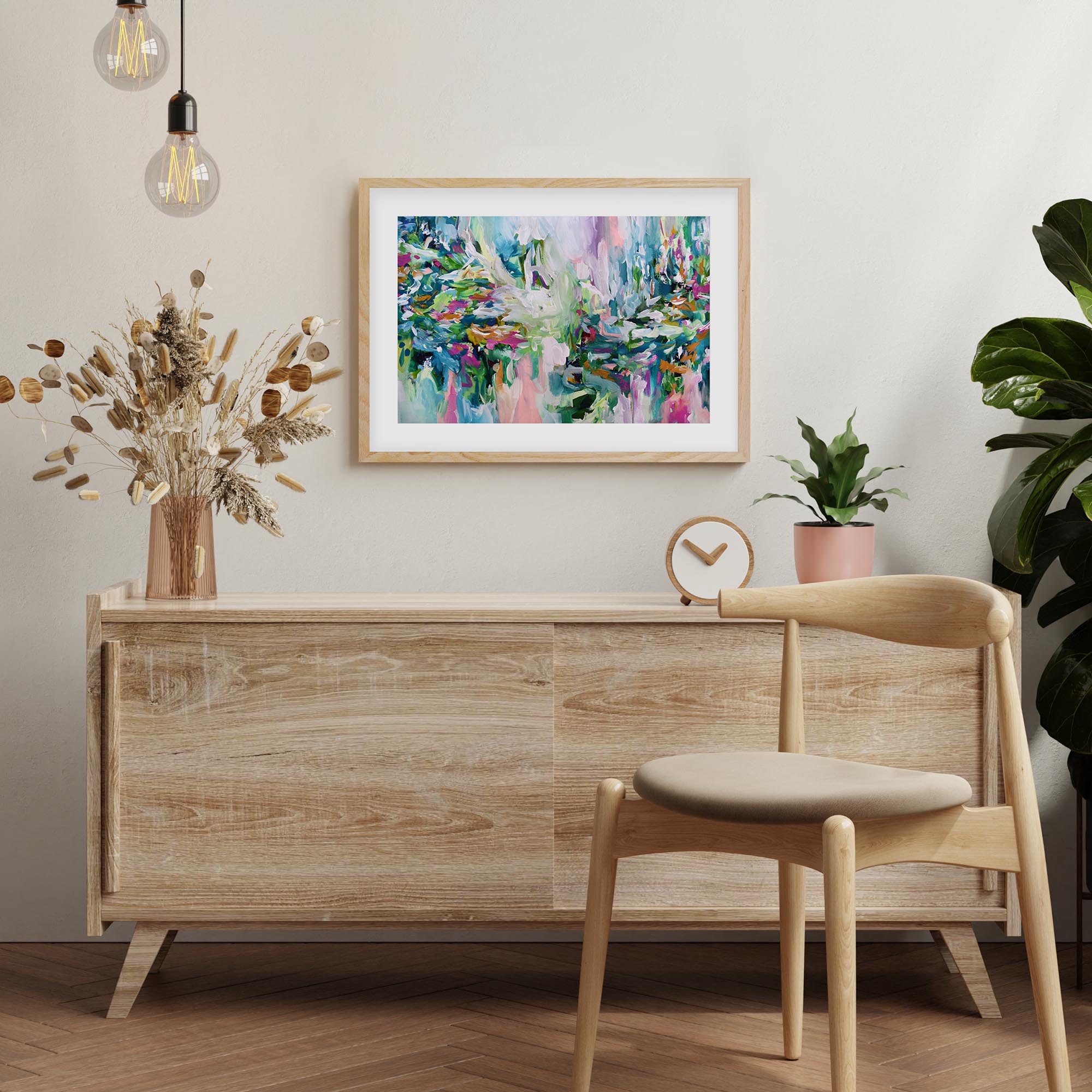 Abstract 149 Framed Art