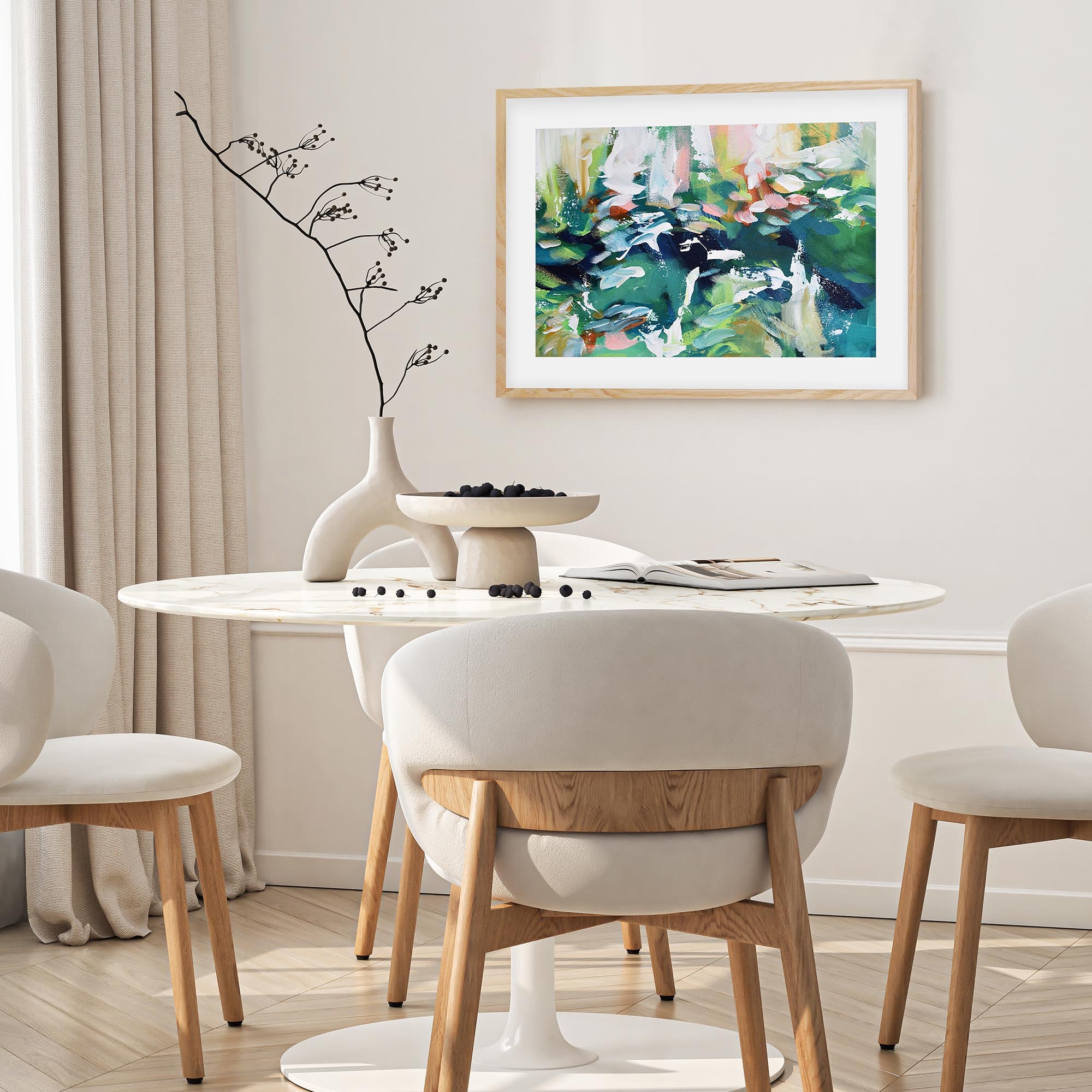 Abstract 229 Framed Art