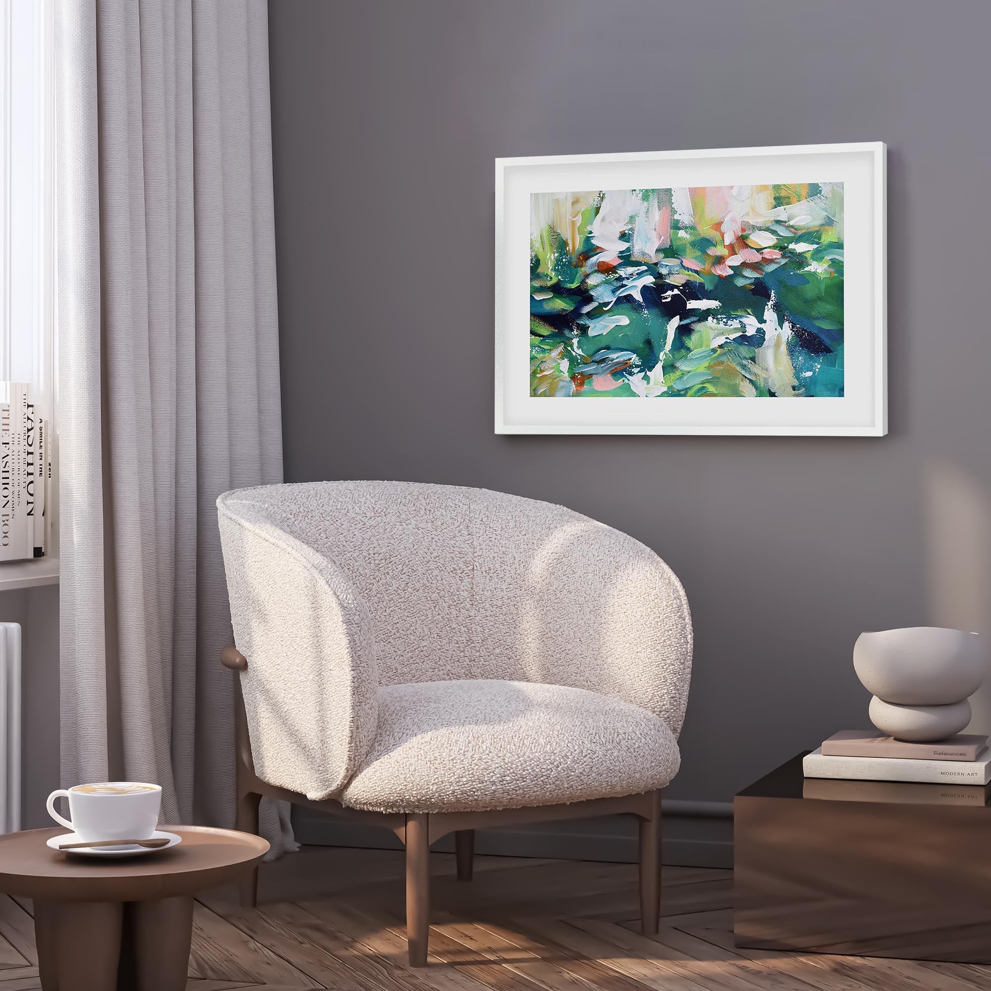 Abstract 229 Framed Art