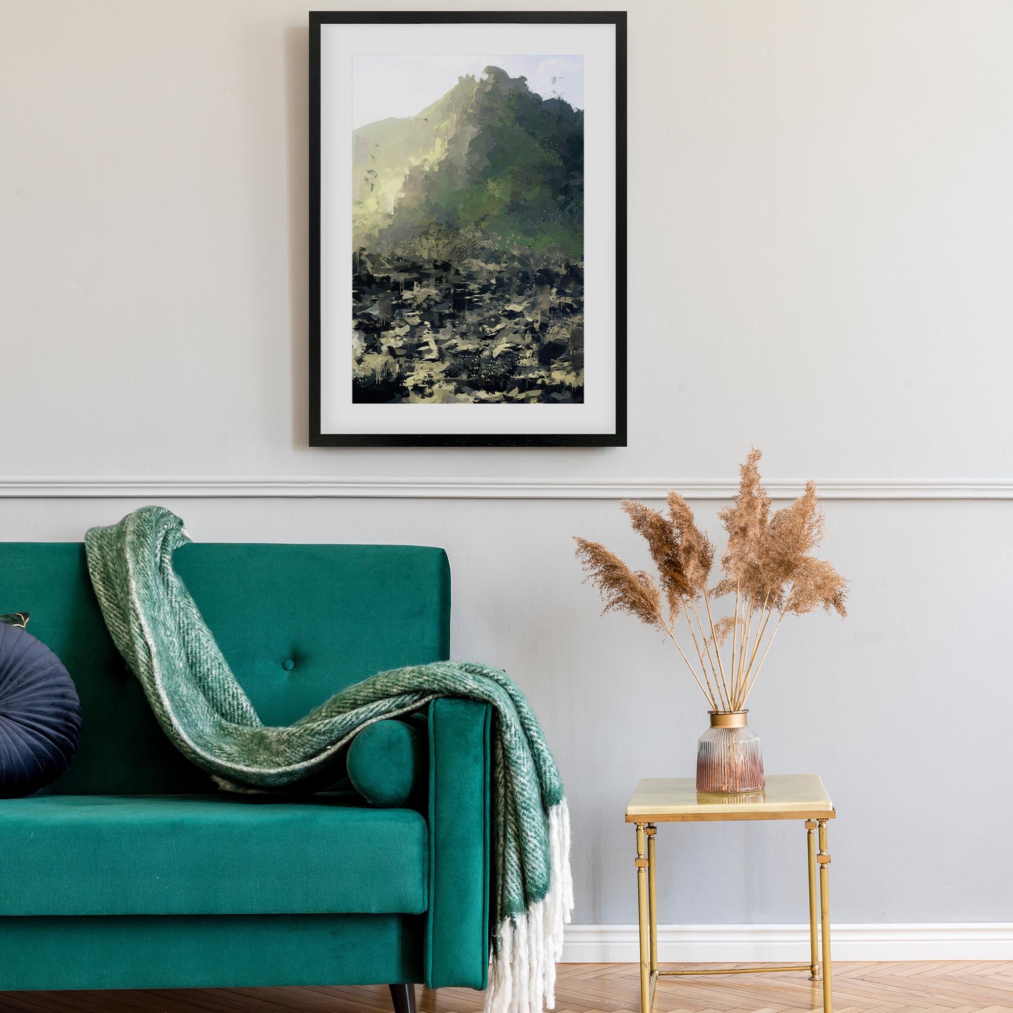 Walk Me To The Mountains Framed Art