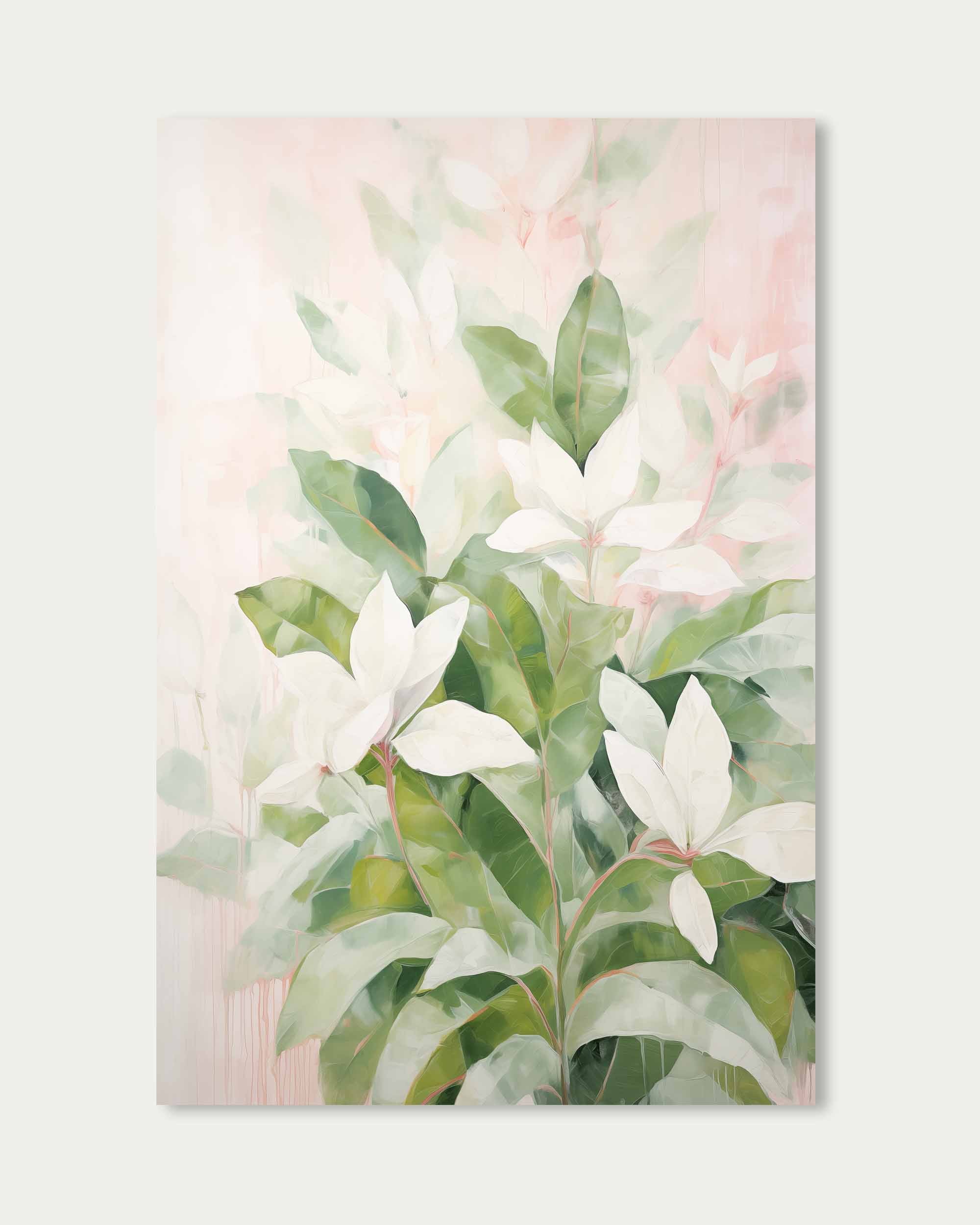 Soft Botanical Wall Art Print