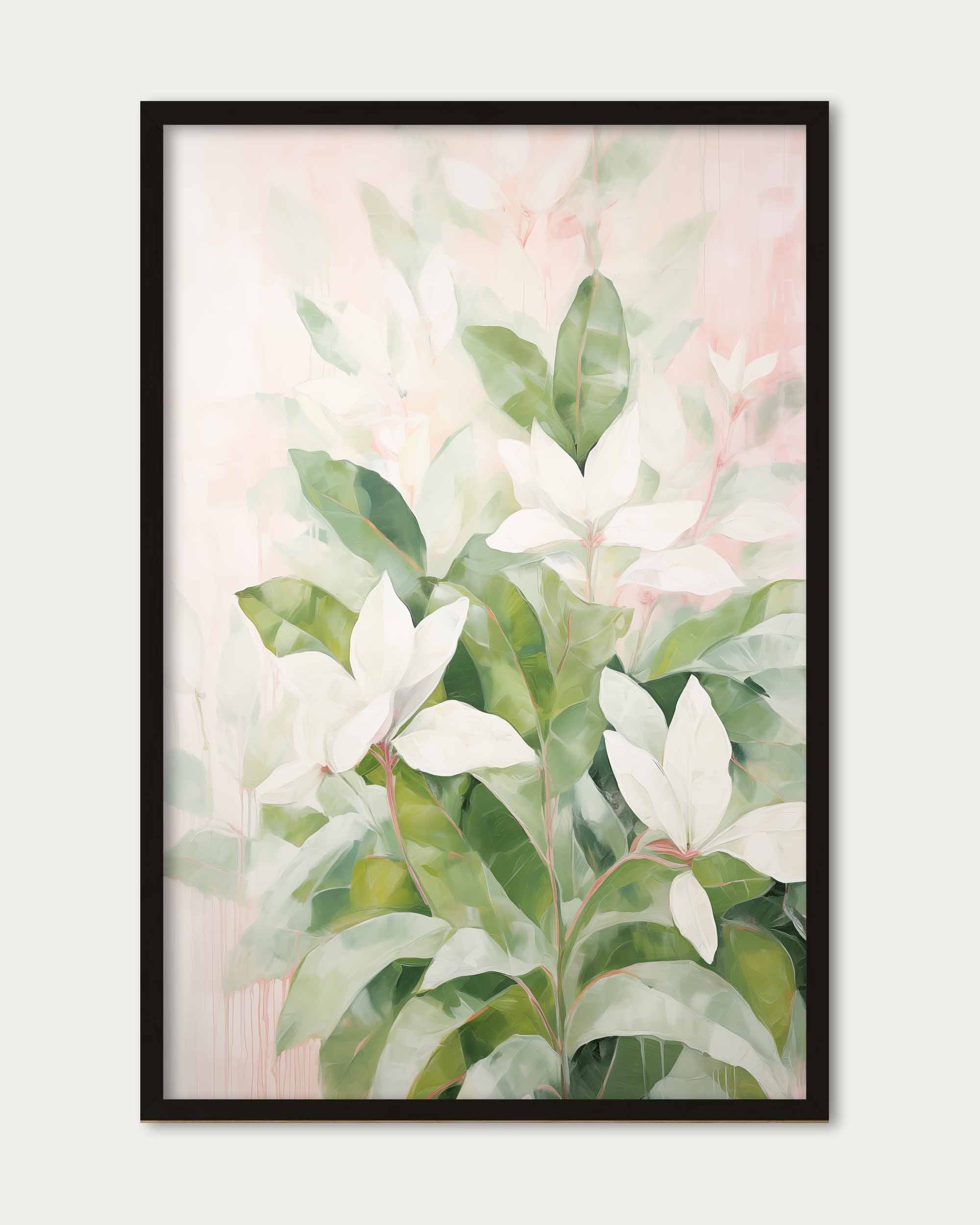 Soft Botanical Wall Art Print