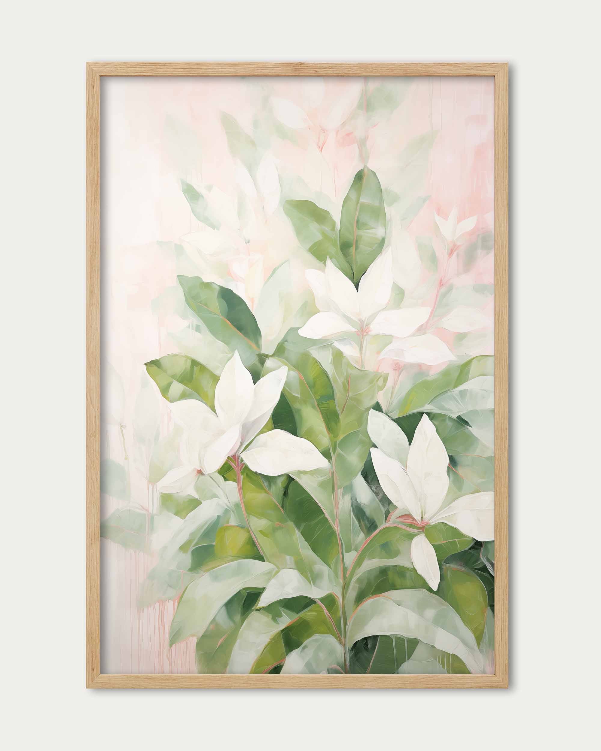 Soft Botanical Wall Art Print