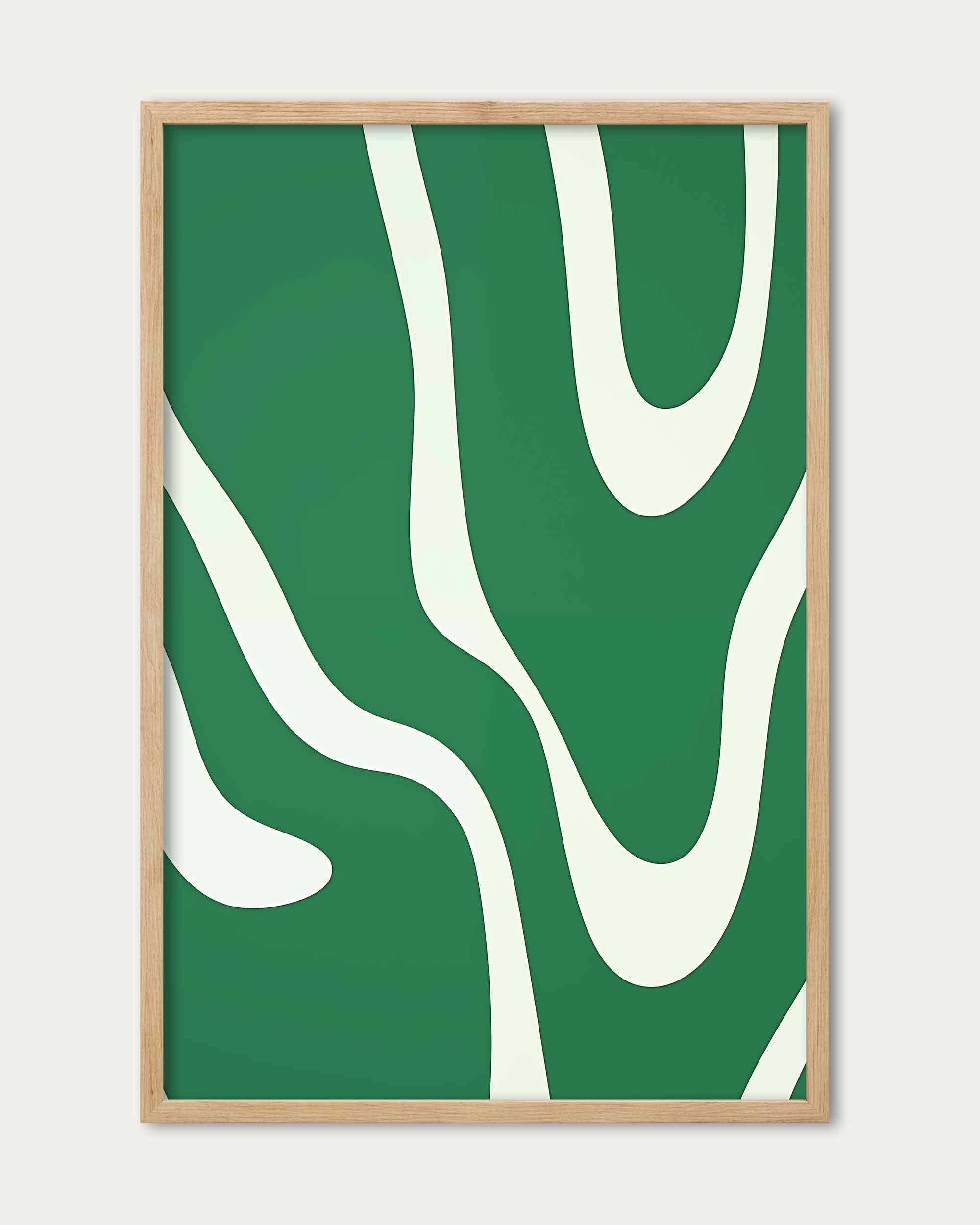 Dreamy Green Art Print