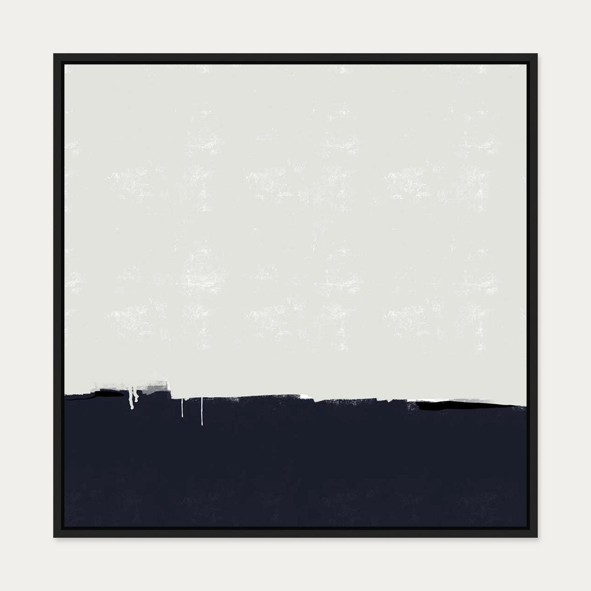 Horizontal Landscapes Canvas Art — 70 x 70 cm — Black Frame