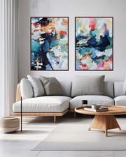 Shimmer Canvas Set Of 2