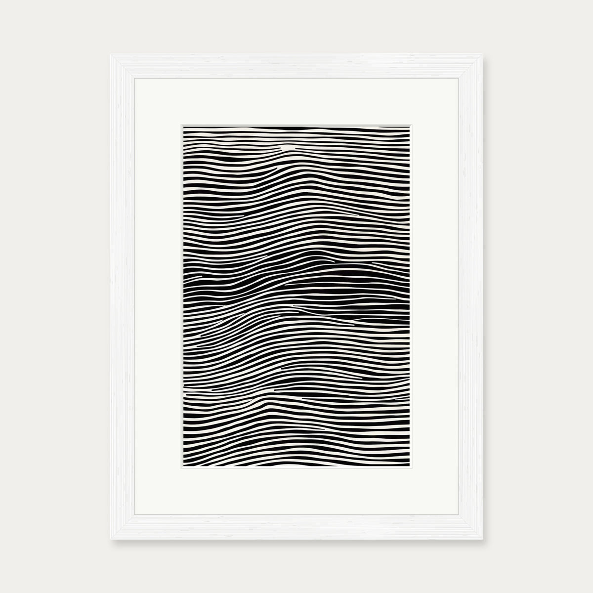 Illusions Art Print — 30 x 40 cm — White Frame