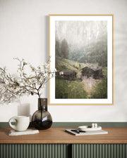 House On The Hill Art Print