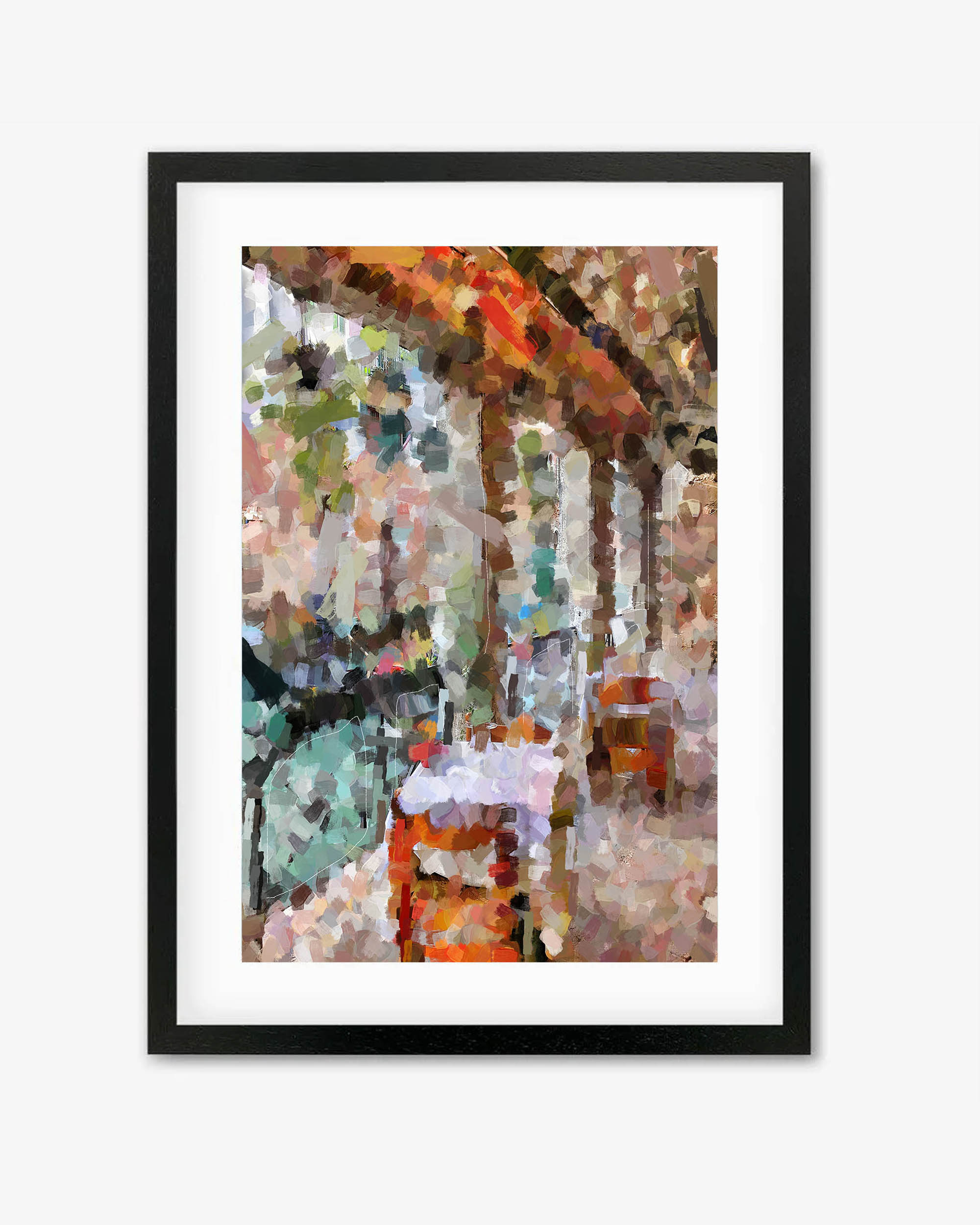 Table For Two Framed Art