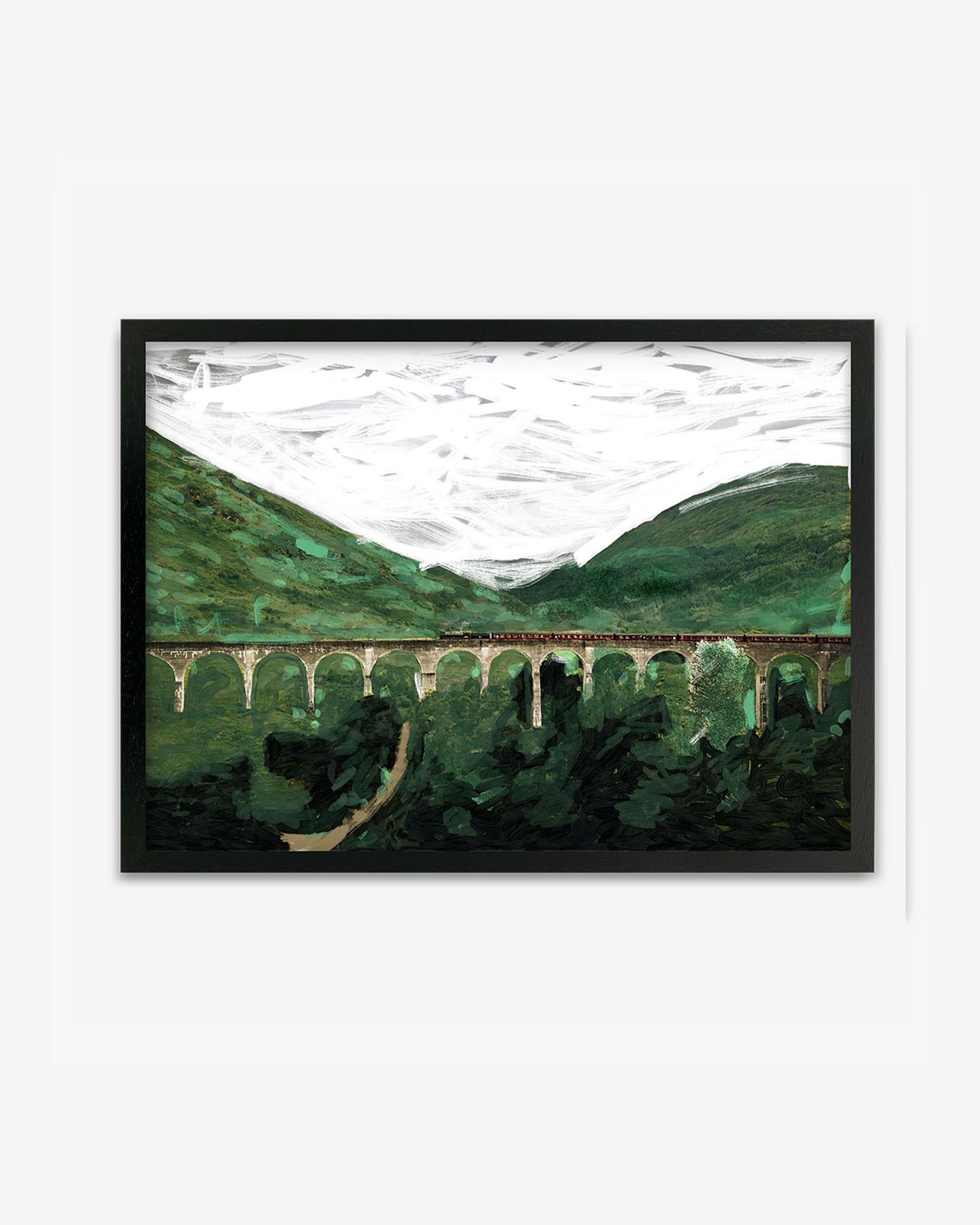 The Bridge Framed Print