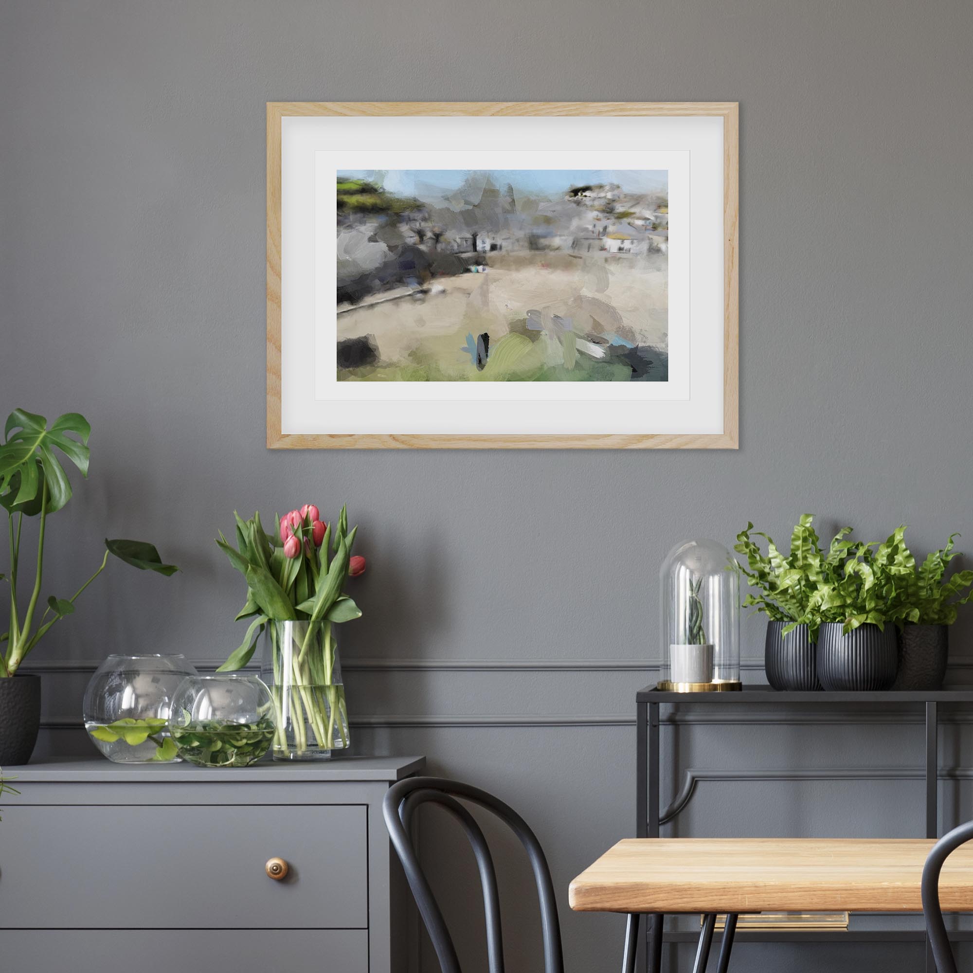 Landscape Impressions Framed Print