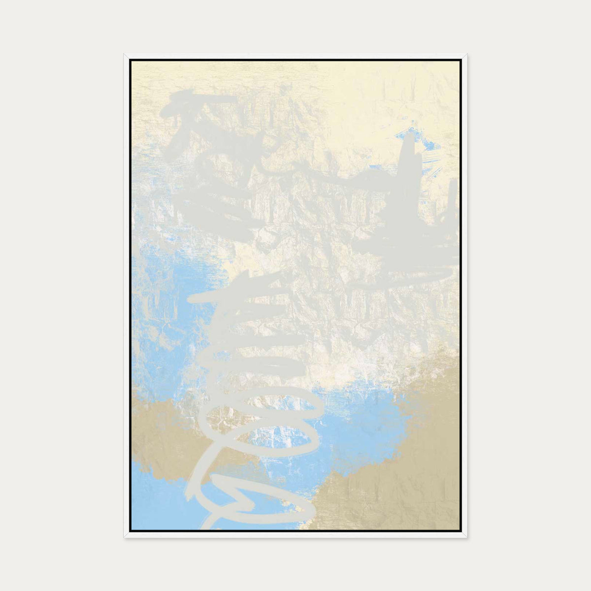 Impressions Canvas Art — 70 x 100 cm — White Frame
