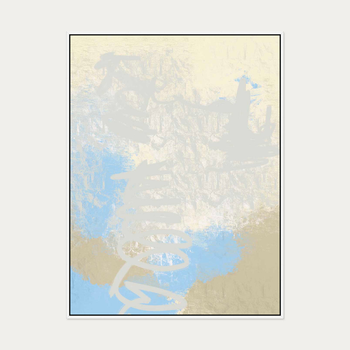 Impressions Canvas Art — 90 x 120 cm — White Frame
