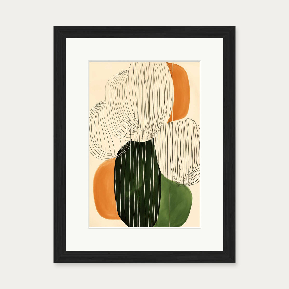 Je Ne Sais Quoi Art Print — 30 x 40 cm — Black Frame