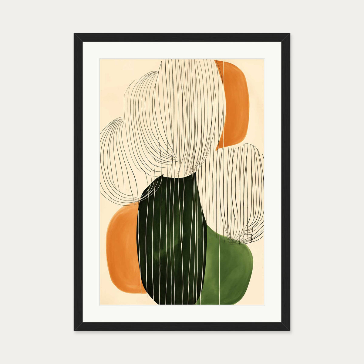 Je Ne Sais Quoi Art Print — 50 x 70 cm — Black Frame
