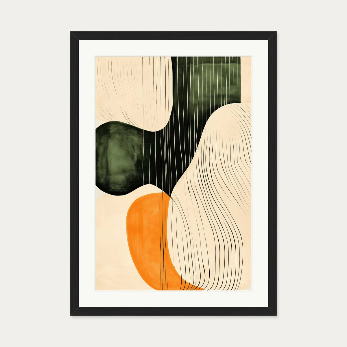 Je Ne Sais Quoi II Art Print — 50 x 70 cm — Black Frame