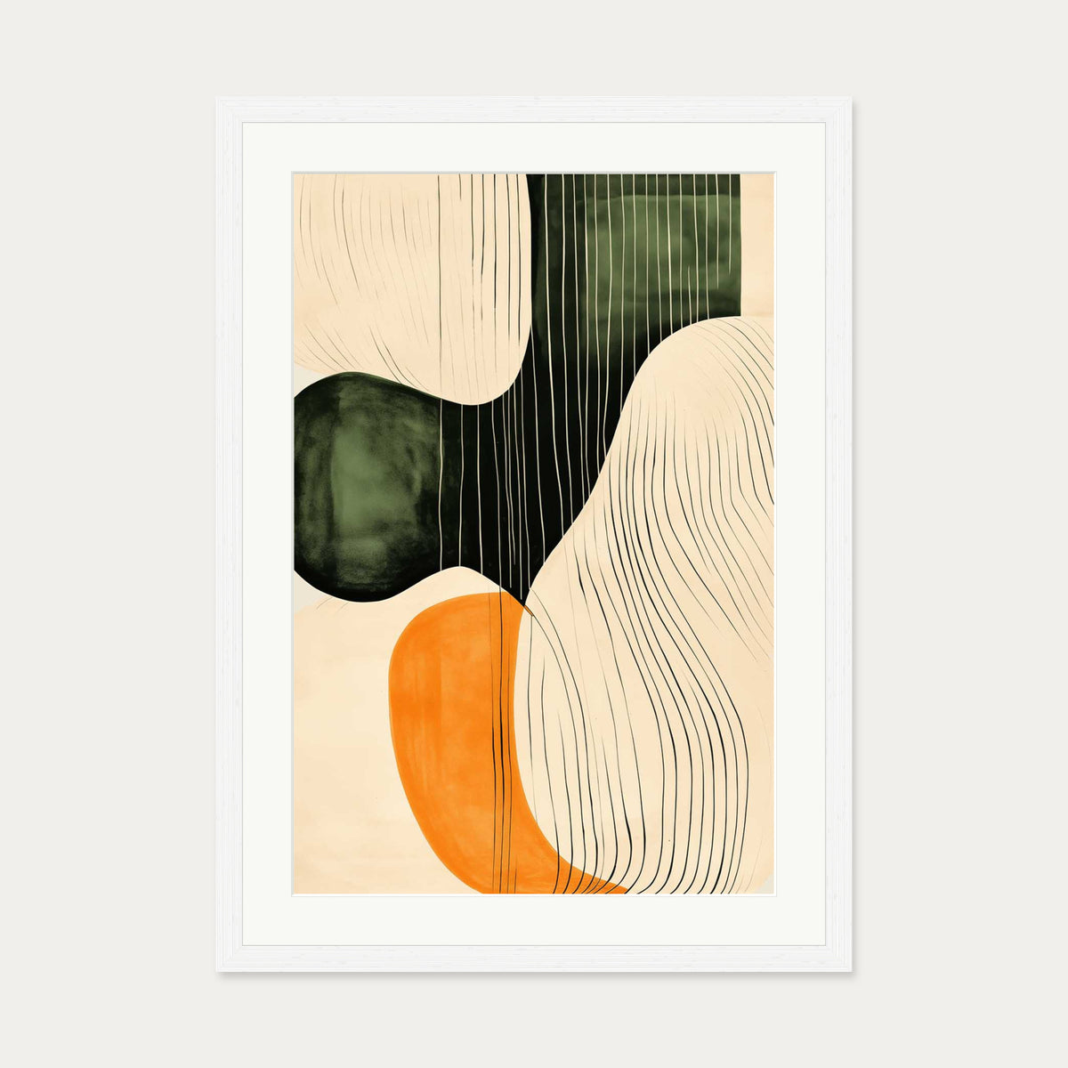 Je Ne Sais Quoi II Art Print — 50 x 70 cm — White Frame