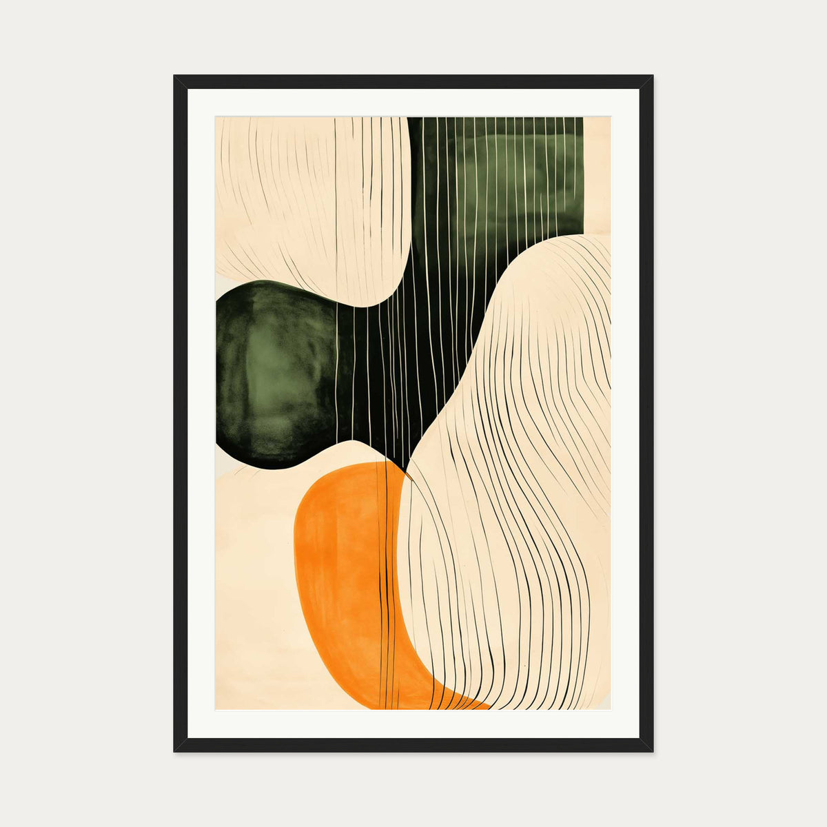 Je Ne Sais Quoi II Art Print — 70 x 100 cm — Black Frame